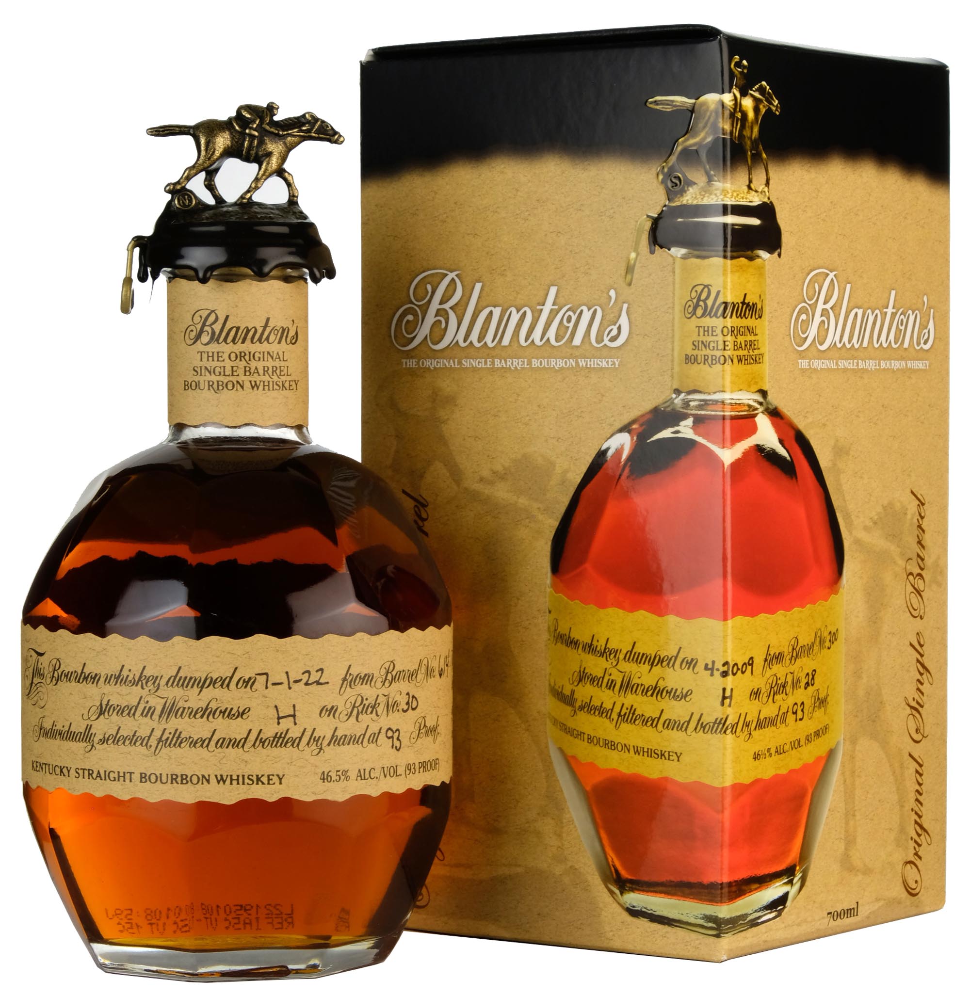 Blanton's Original Single Barrel Kentucky Bourbon Whiskey