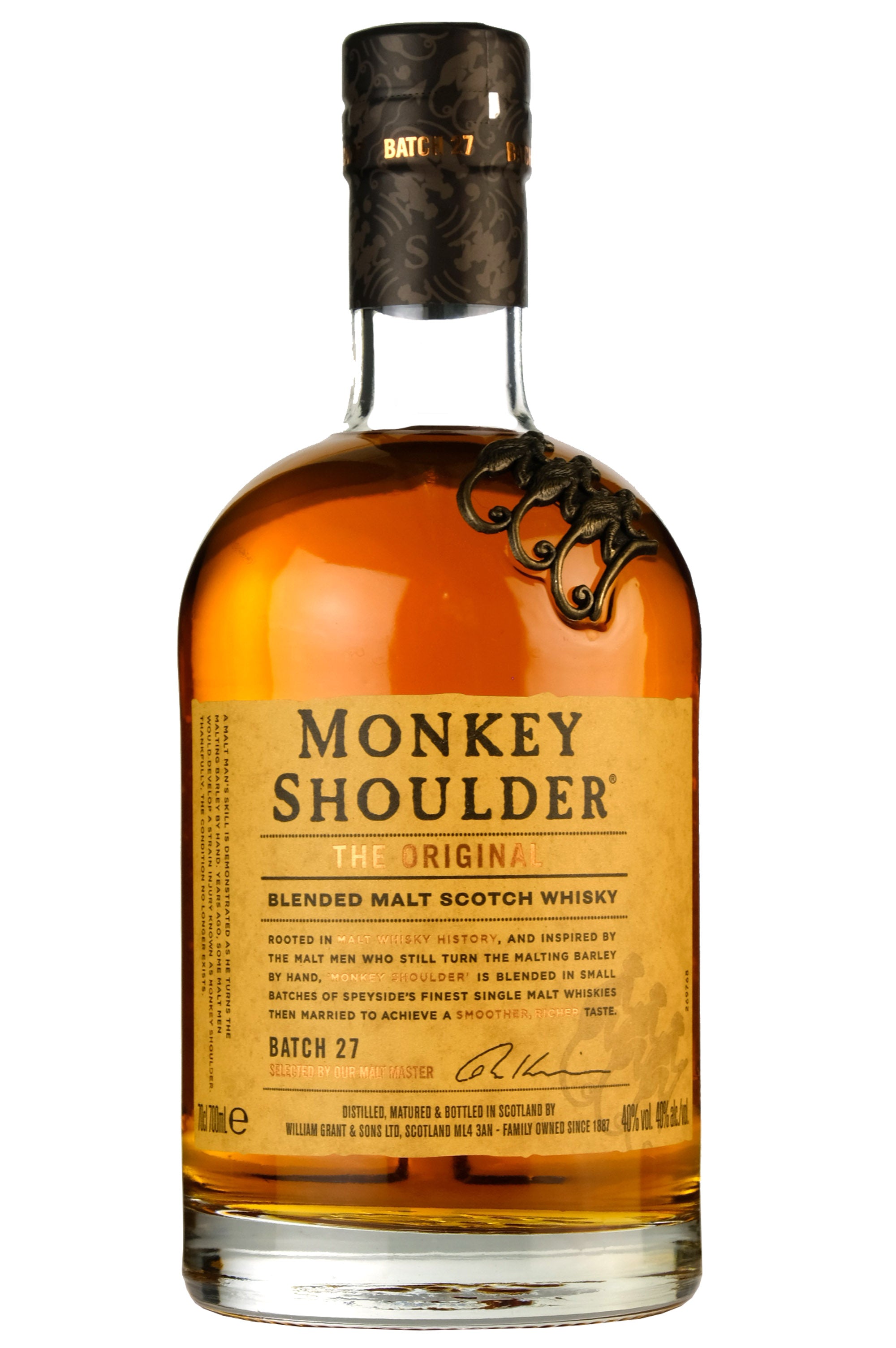 Buy Monkey Shoulder Whisky-Online Blended Malt Whisky Shop 