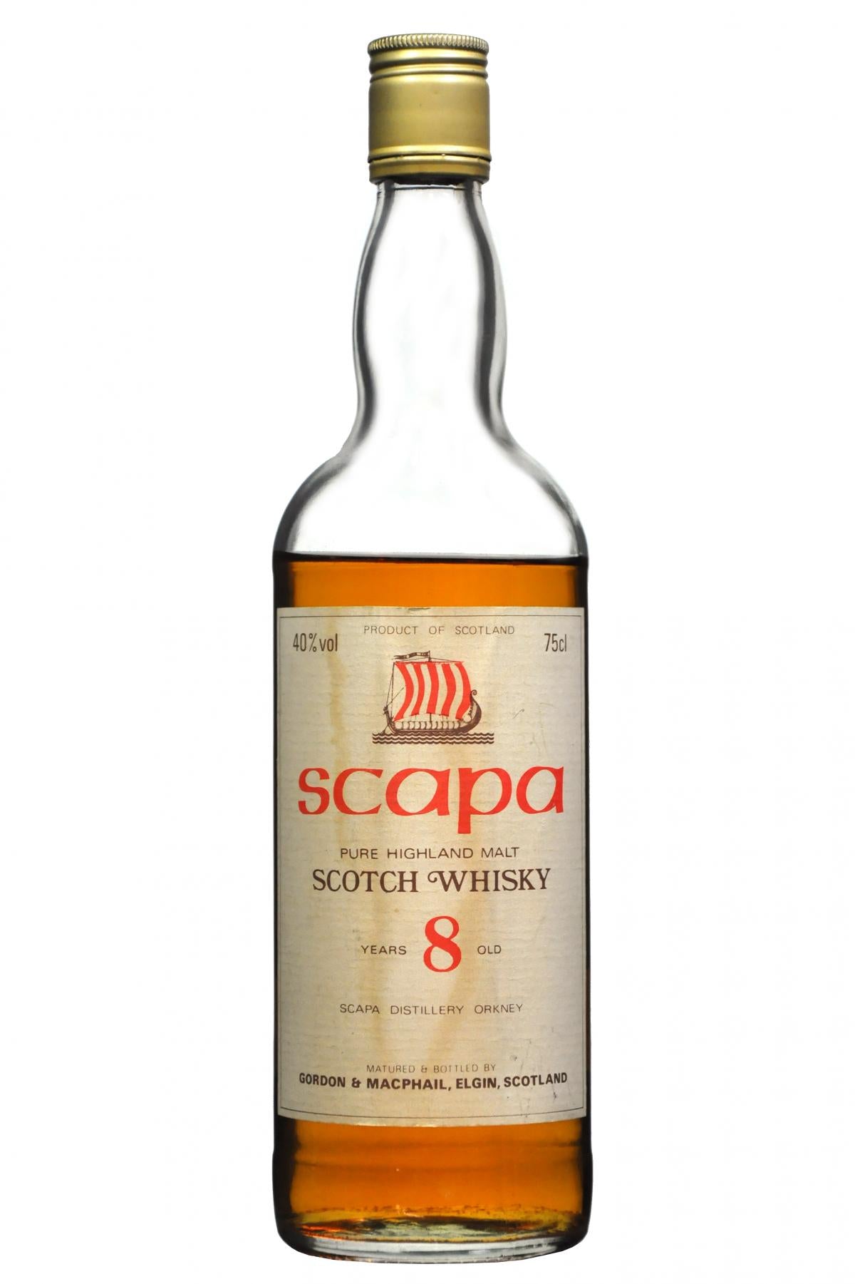 Scapa 8 Year Old 1980s - Whisky Online Shop – Whisky-Online Shop