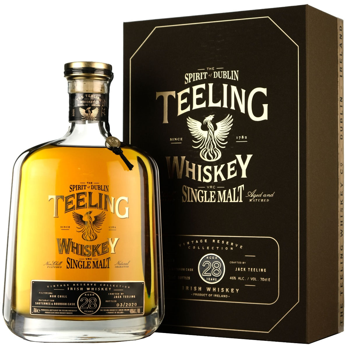 The Teeling Whiskey Co. Vintage Reserve Collection 28 Year Old