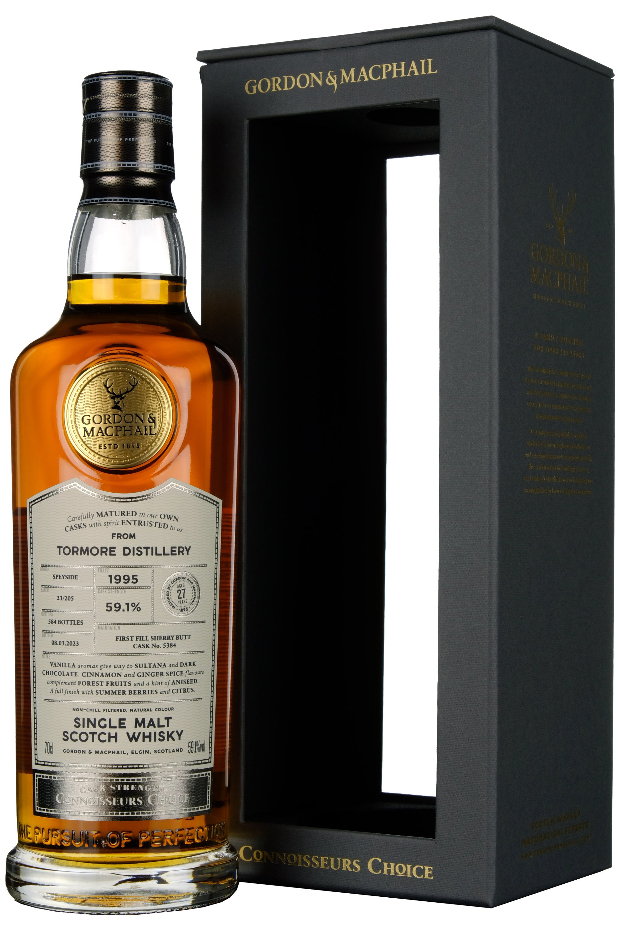 Tormore 1995-2023 | 27 Year Old Gordon & MacPhail Connoisseurs Choice Single Cask 5384