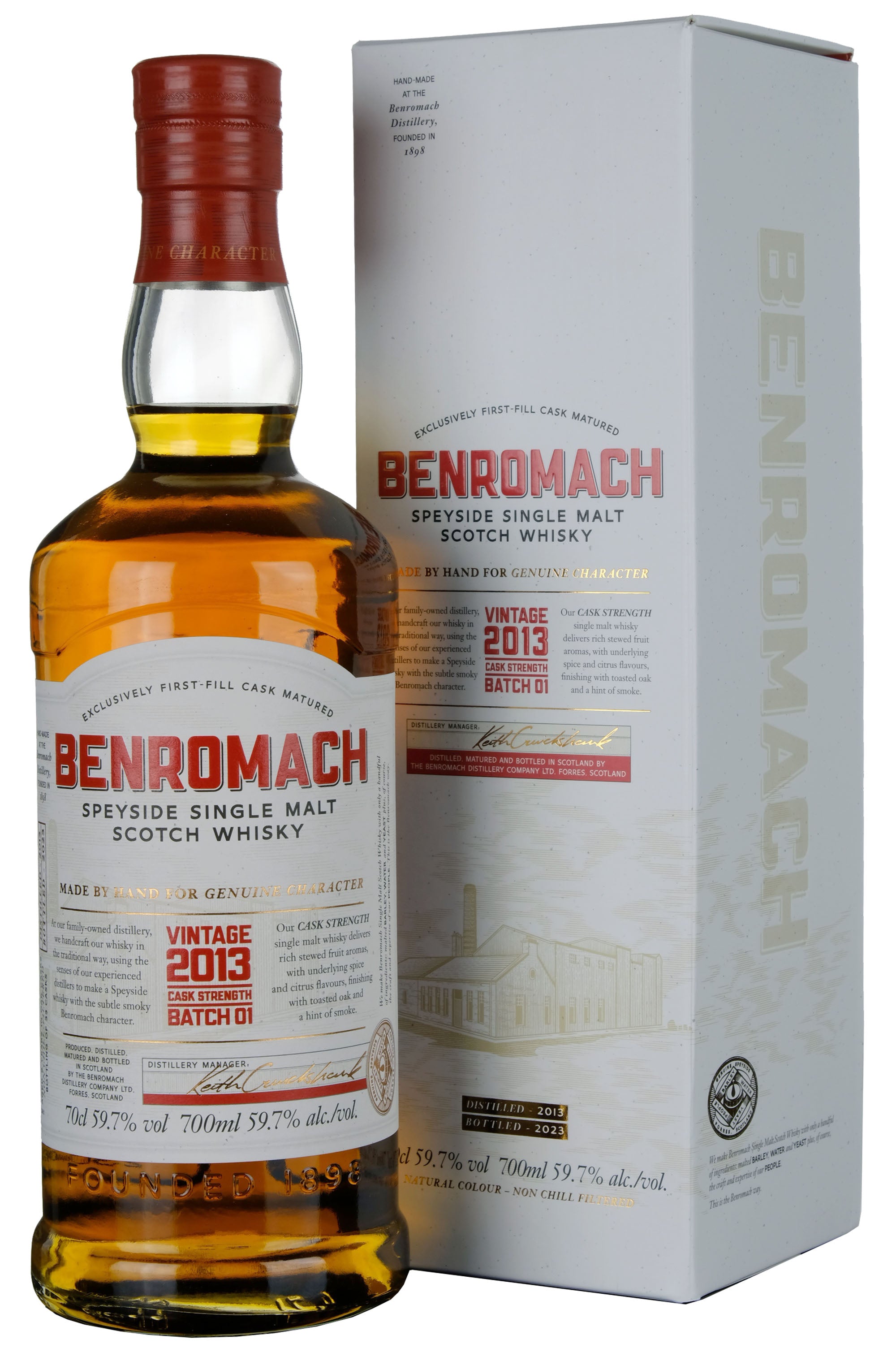 Benromach 2013-2023 Cask Strength Batch 1