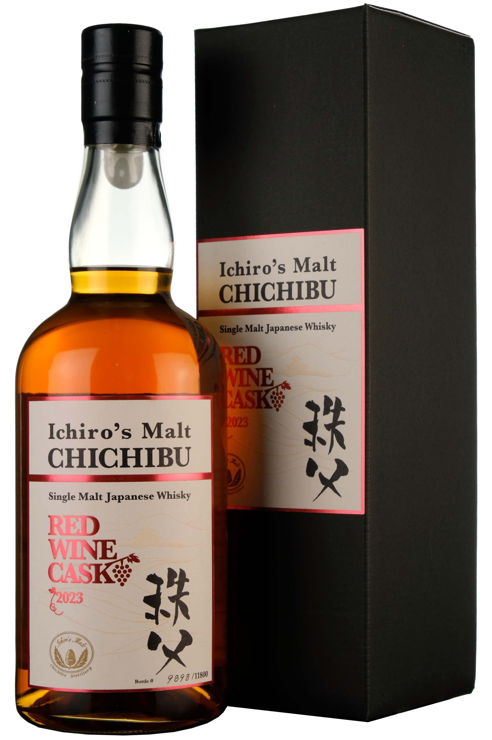 Ichiro's Malt Chichibu Red Wine Cask Bottled 2023