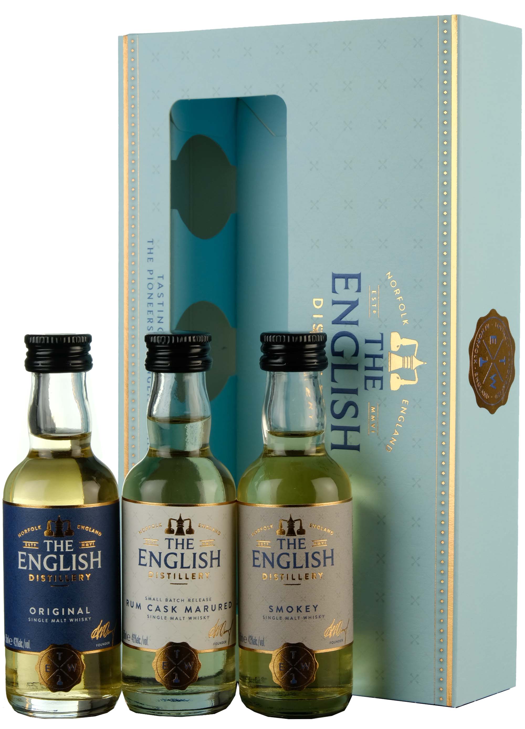 The English Whisky Miniature Tasting Collection