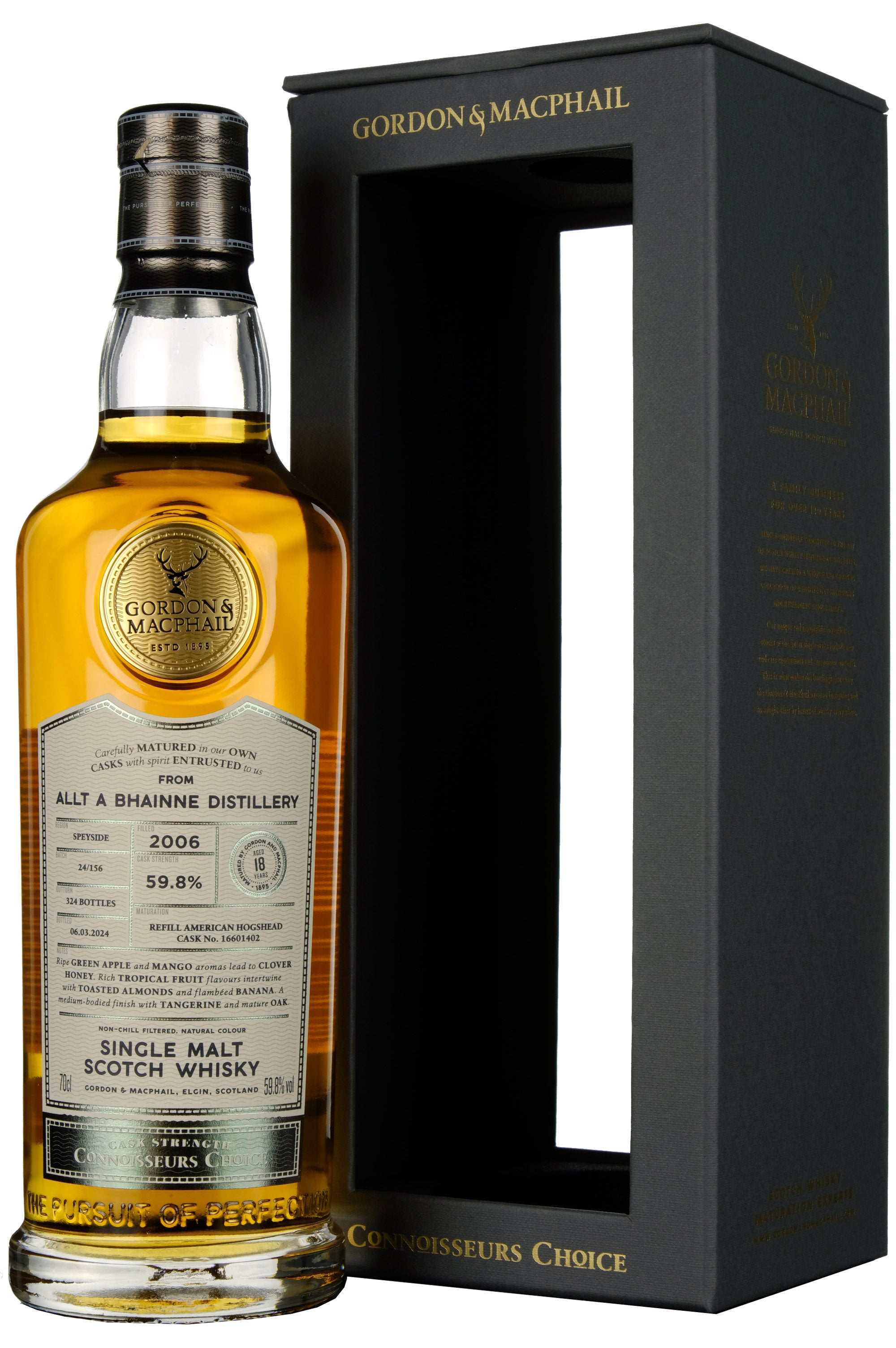 Allt-A-Bhainne 2006-2024 | 18 Year Old Gordon & MacPhail Connoisseurs Choice Single Cask 16601402