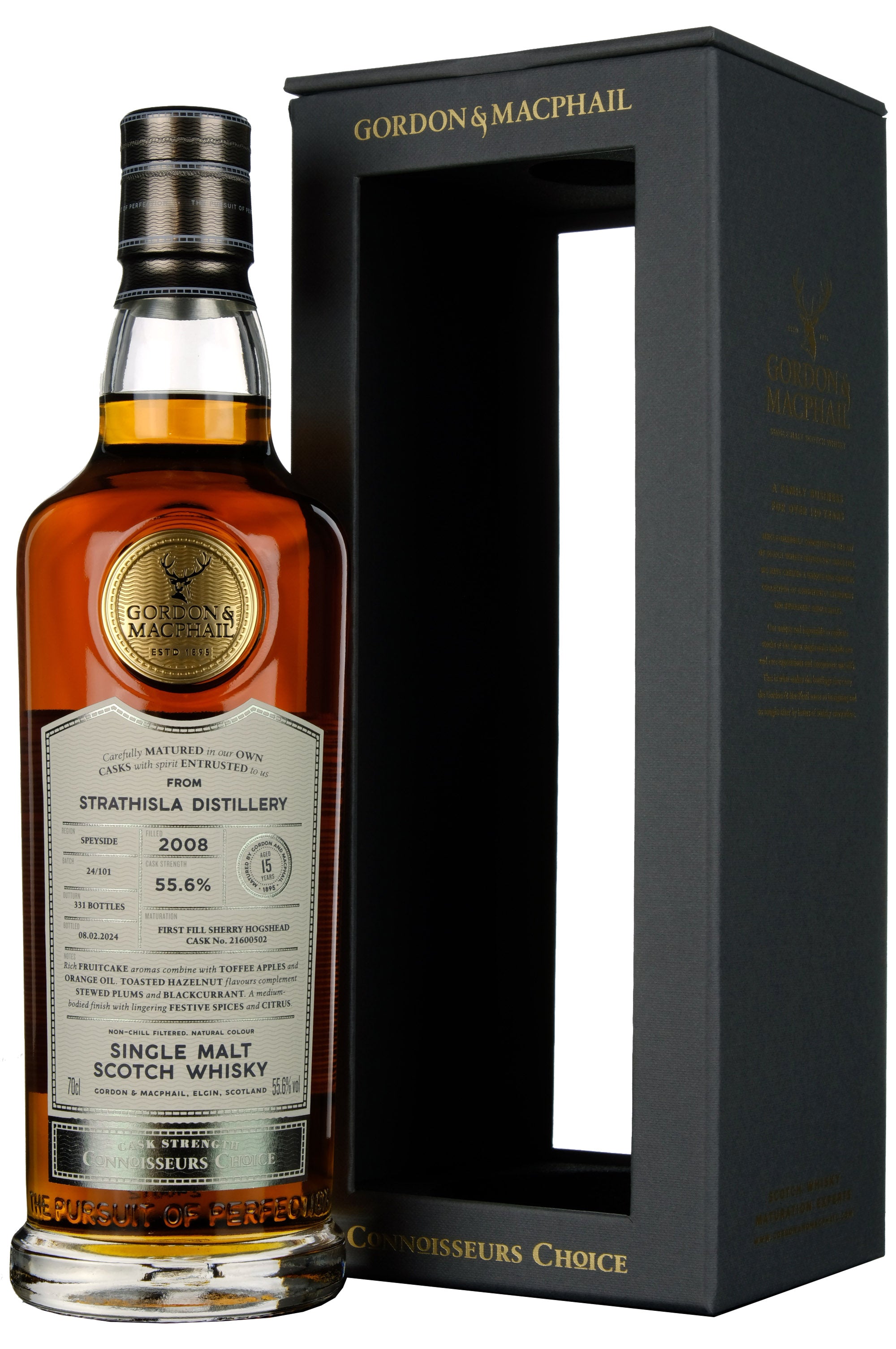 Strathisla 2008-2024 | 15 Year Old Gordon & MacPhail Connoisseurs Choice Single Cask 21600502