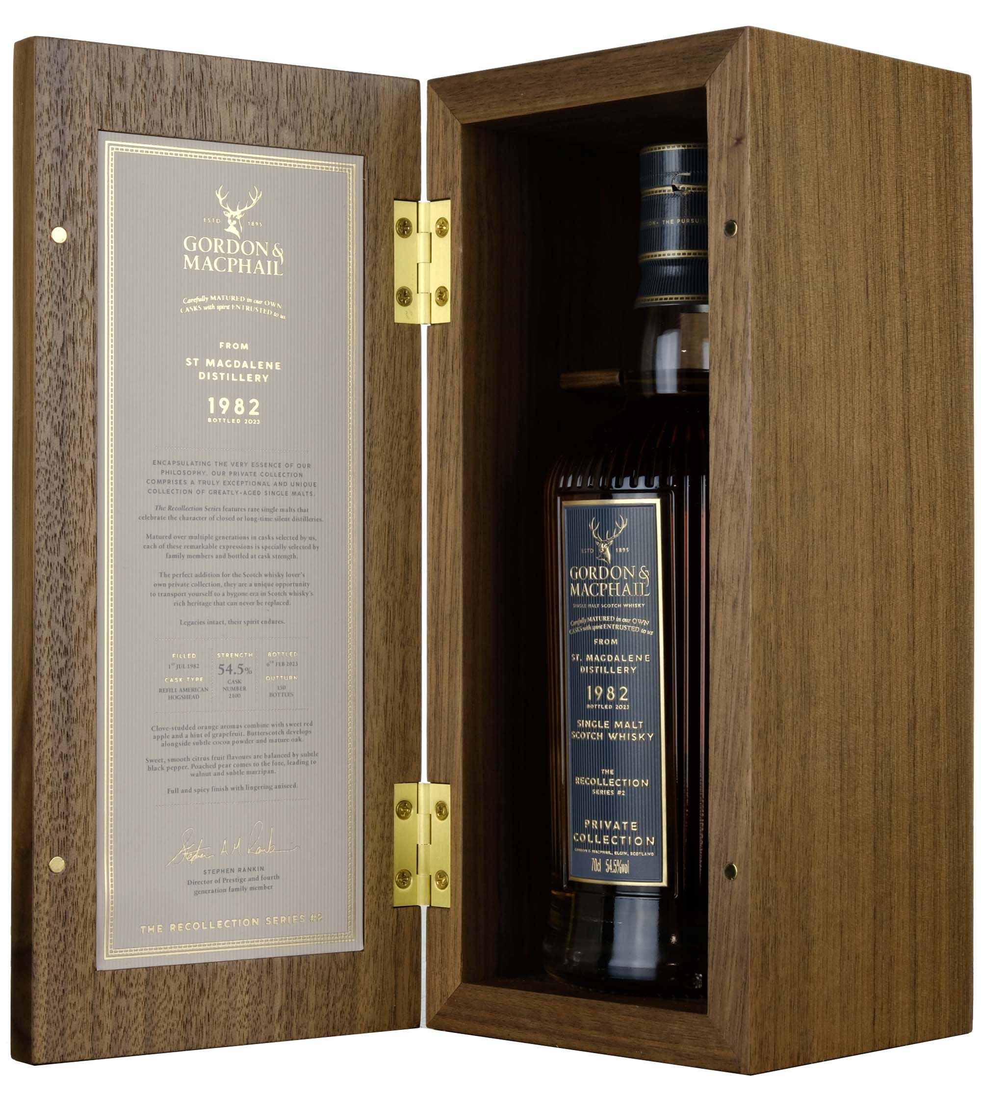 St Magdalene 1982-2023 | 40 Year Old Gordon & MacPhail Private Collection Single Cask 2100