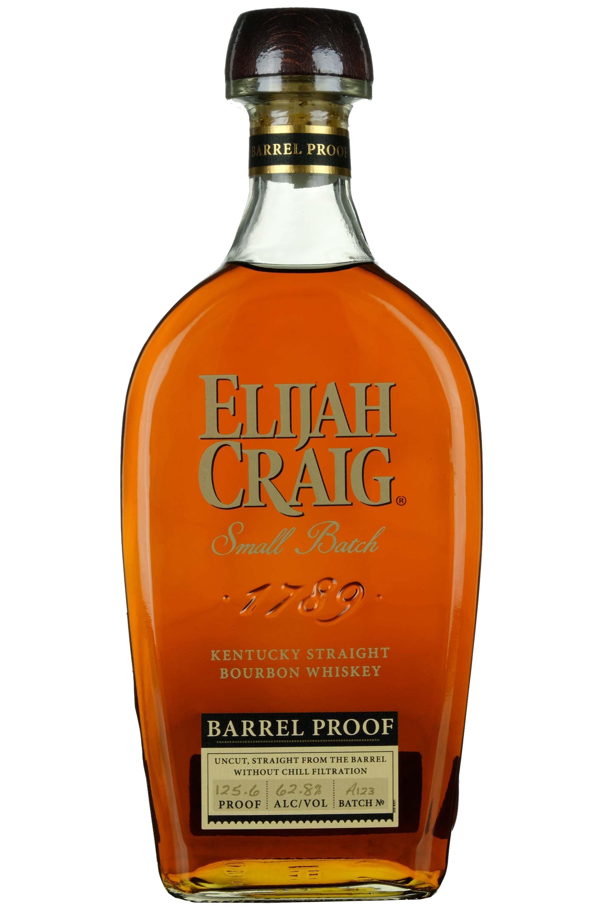 Elijah Craig 12 Year Old Barrel Proof Small Batch A123 Bottled 2023