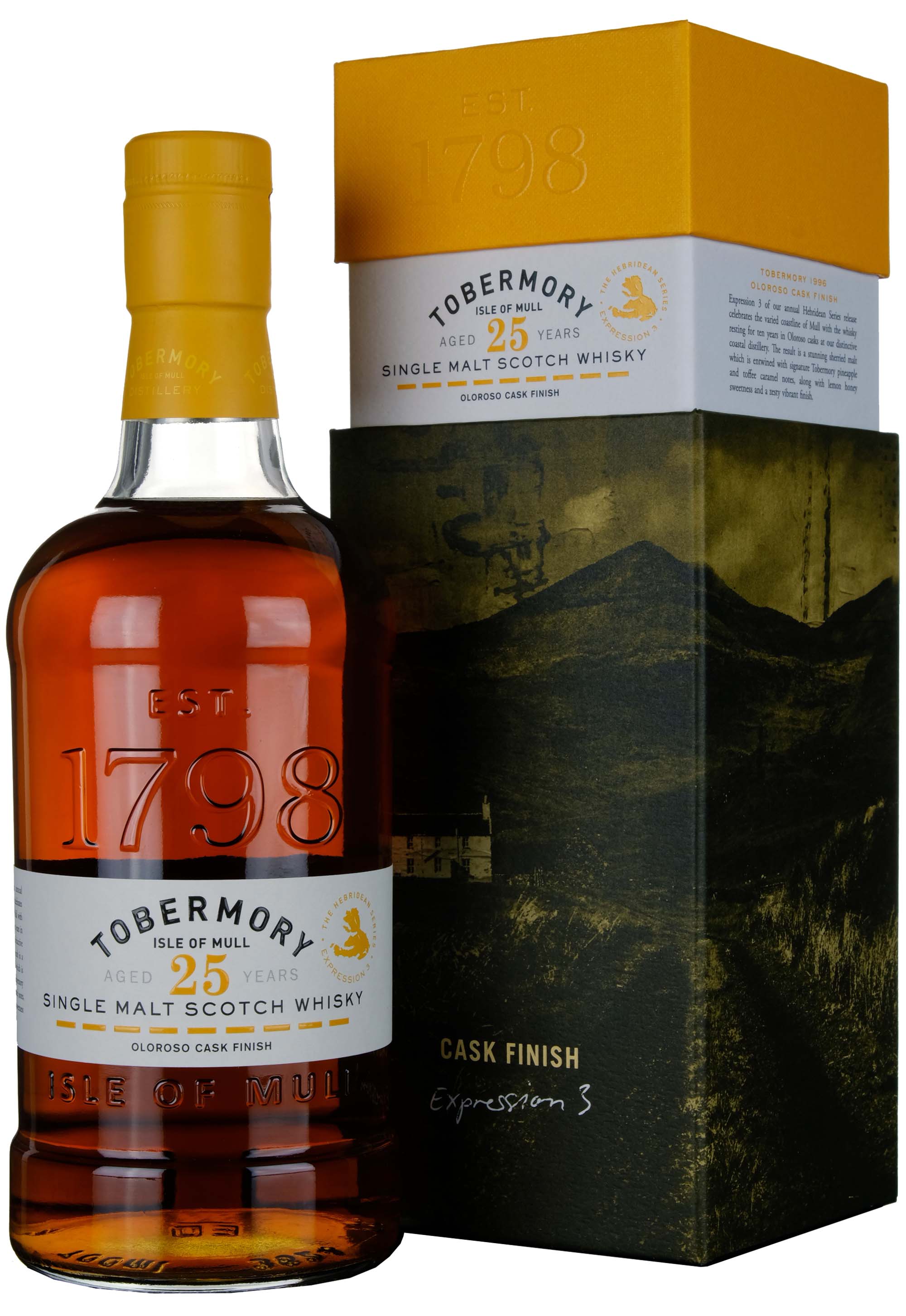 Tobermory 25 Year Old Expression 3 Oloroso Sherry Cask Finish