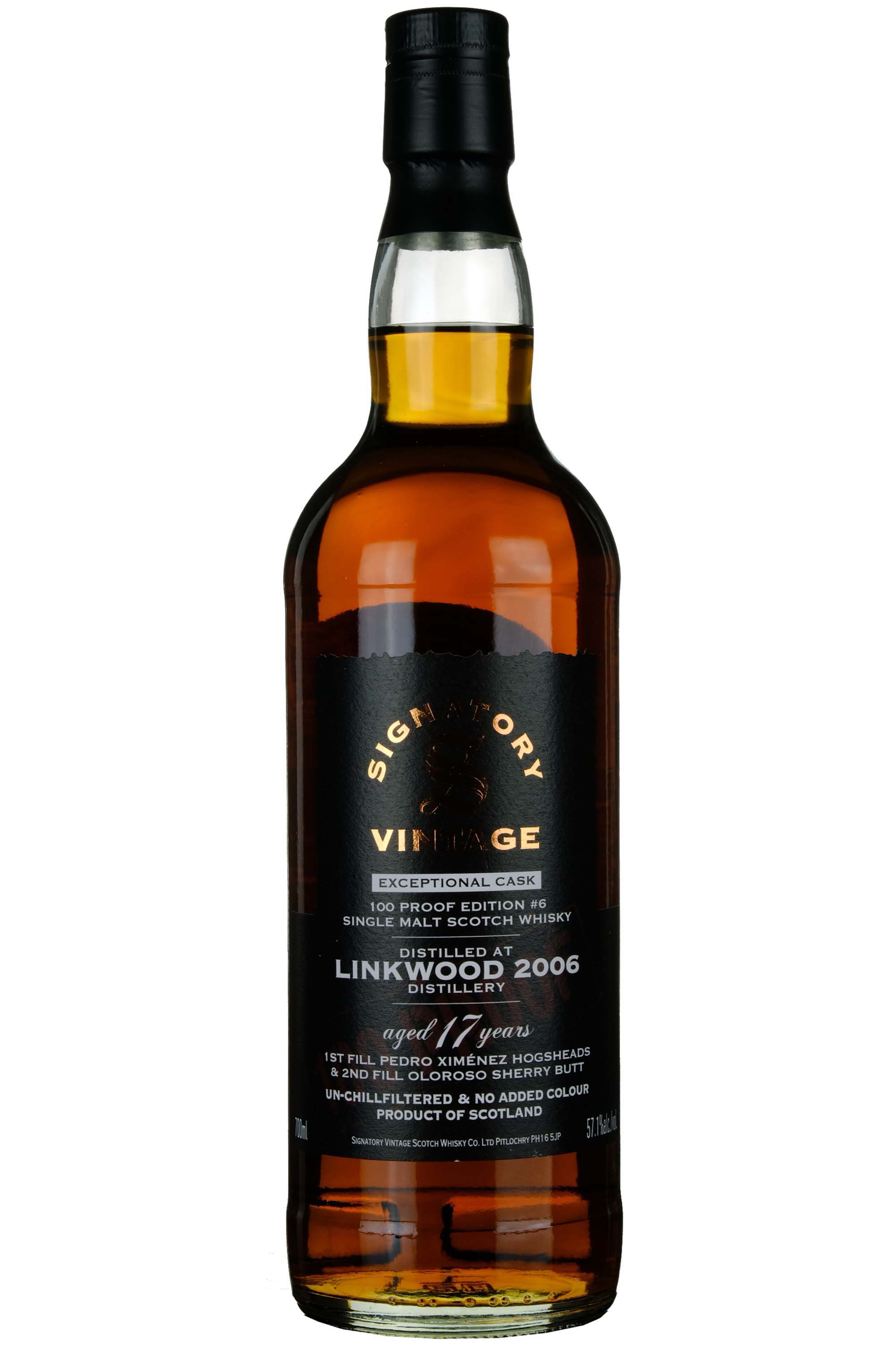 Linkwood 2006-2024 | 17 Year Old Signatory Vintage Exceptional Cask 100 Proof Edition 6