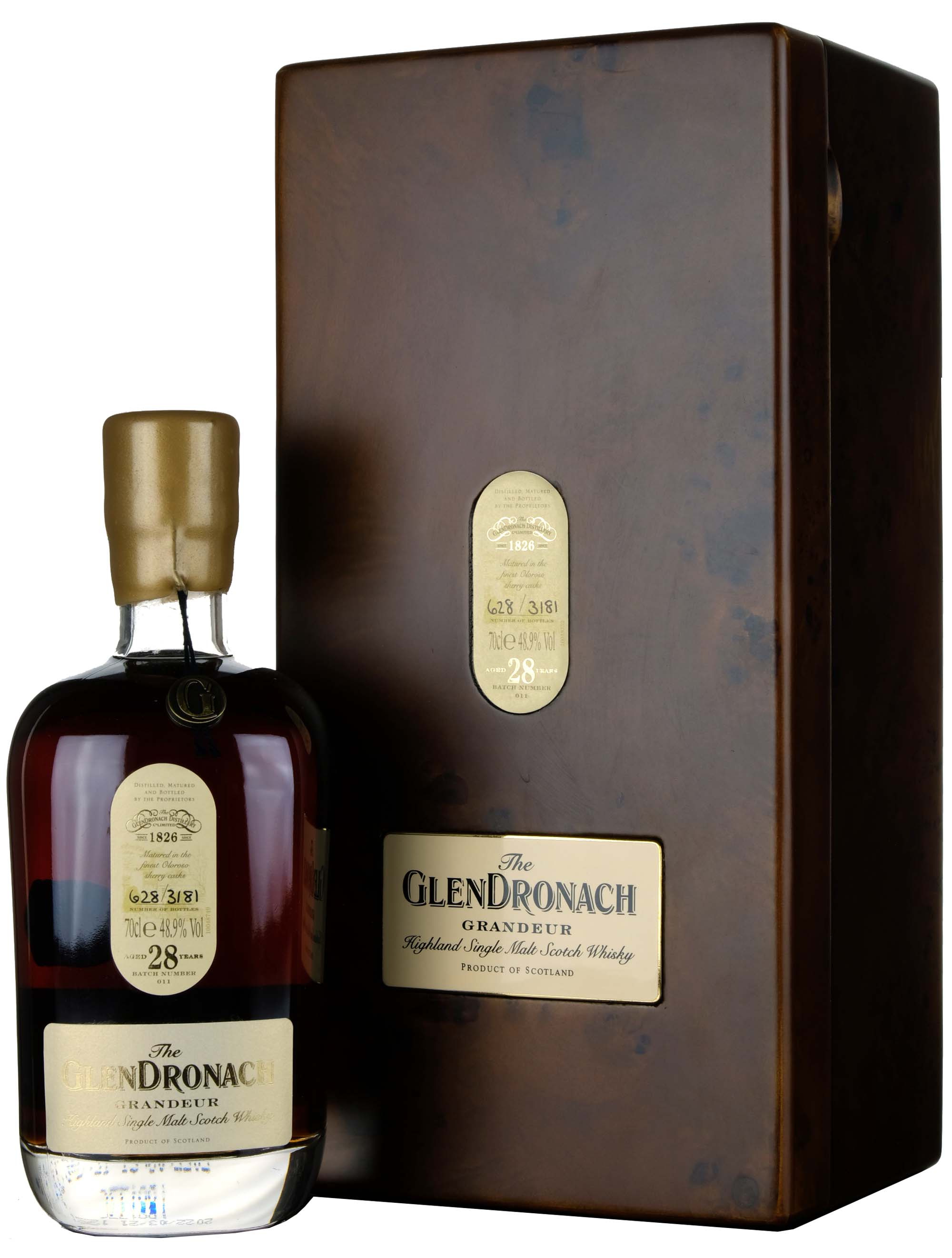 Glendronach 28 Year Old Grandeur Batch 11 Bottled 2022