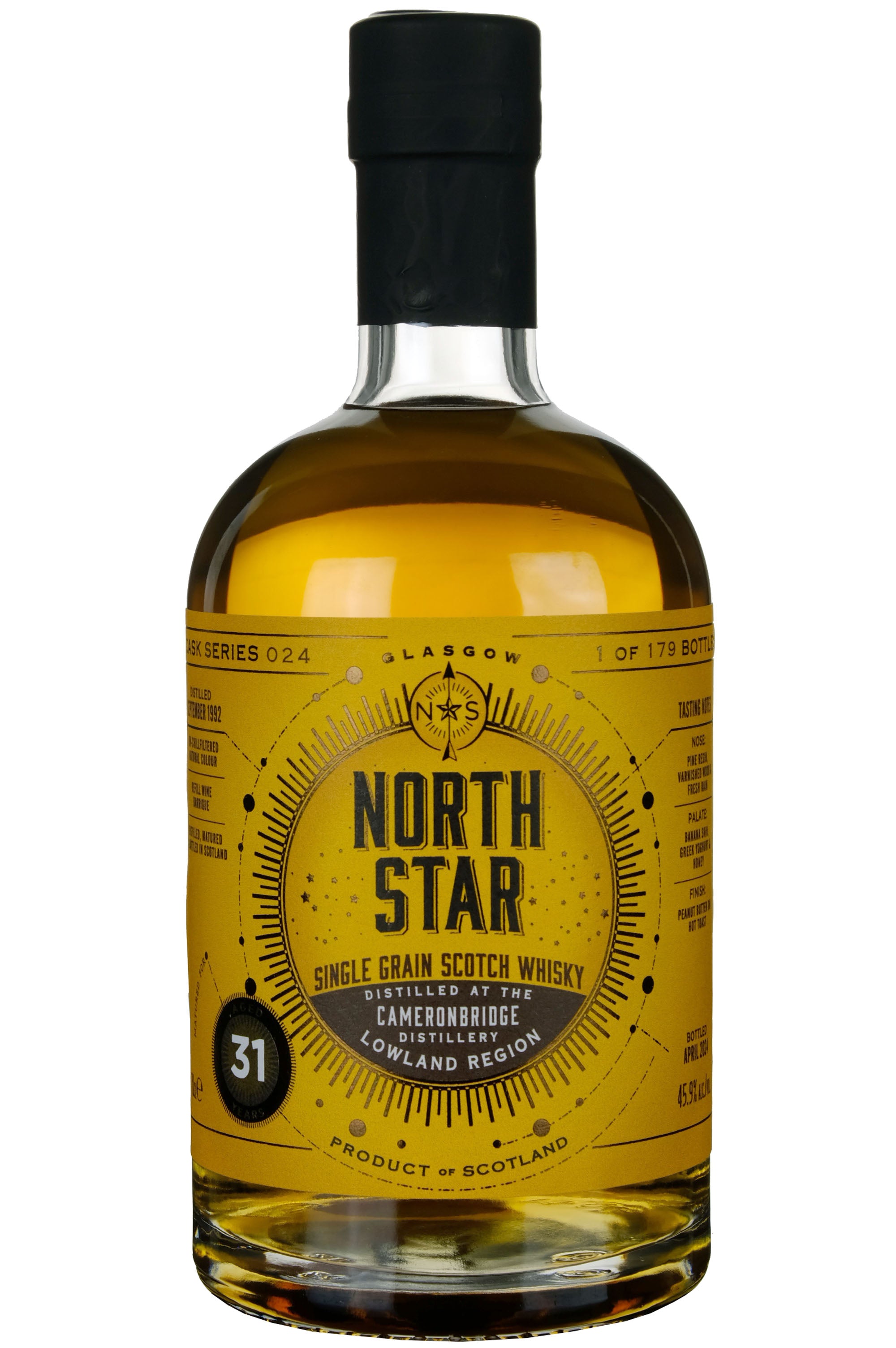 Cameronbridge 1992-2024 | 31 Year Old North Star Spirits Series 24