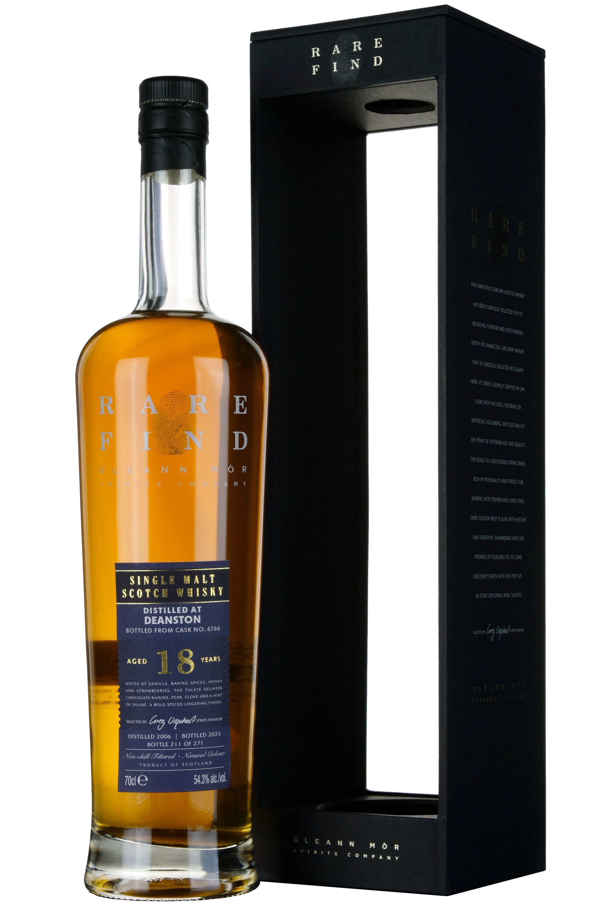 Deanston 2006-2024 | 18 Year Old Gleann Mor Rare Find Single Cask 6766