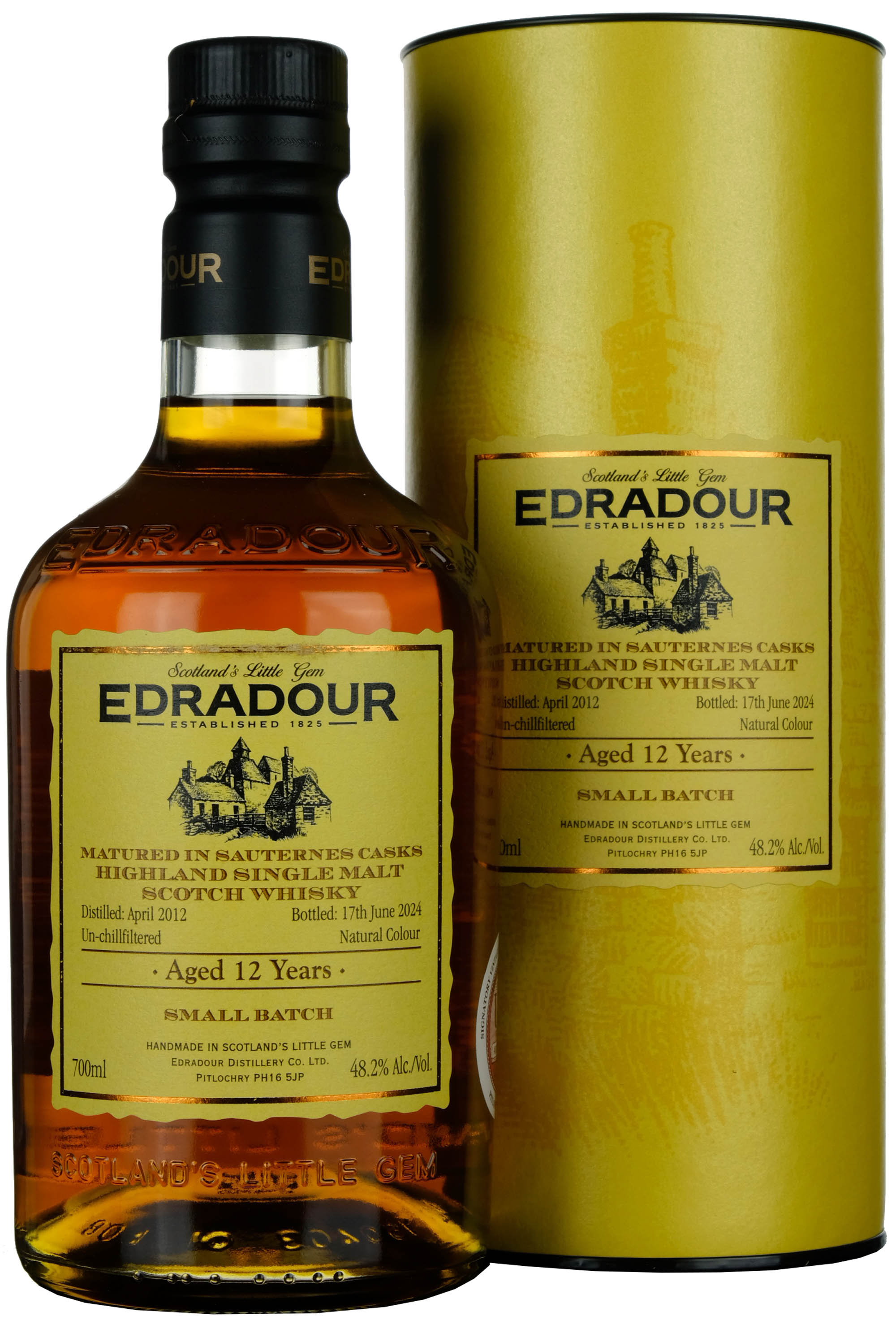 Edradour 2012-2024 | 12 Year Old Small Batch Sauternes Casks