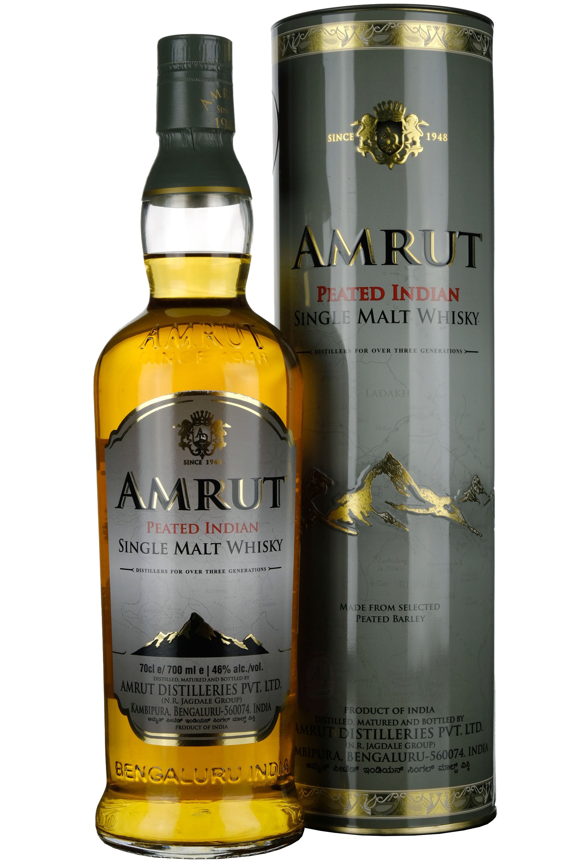 Amrut Peated Bottled 2022