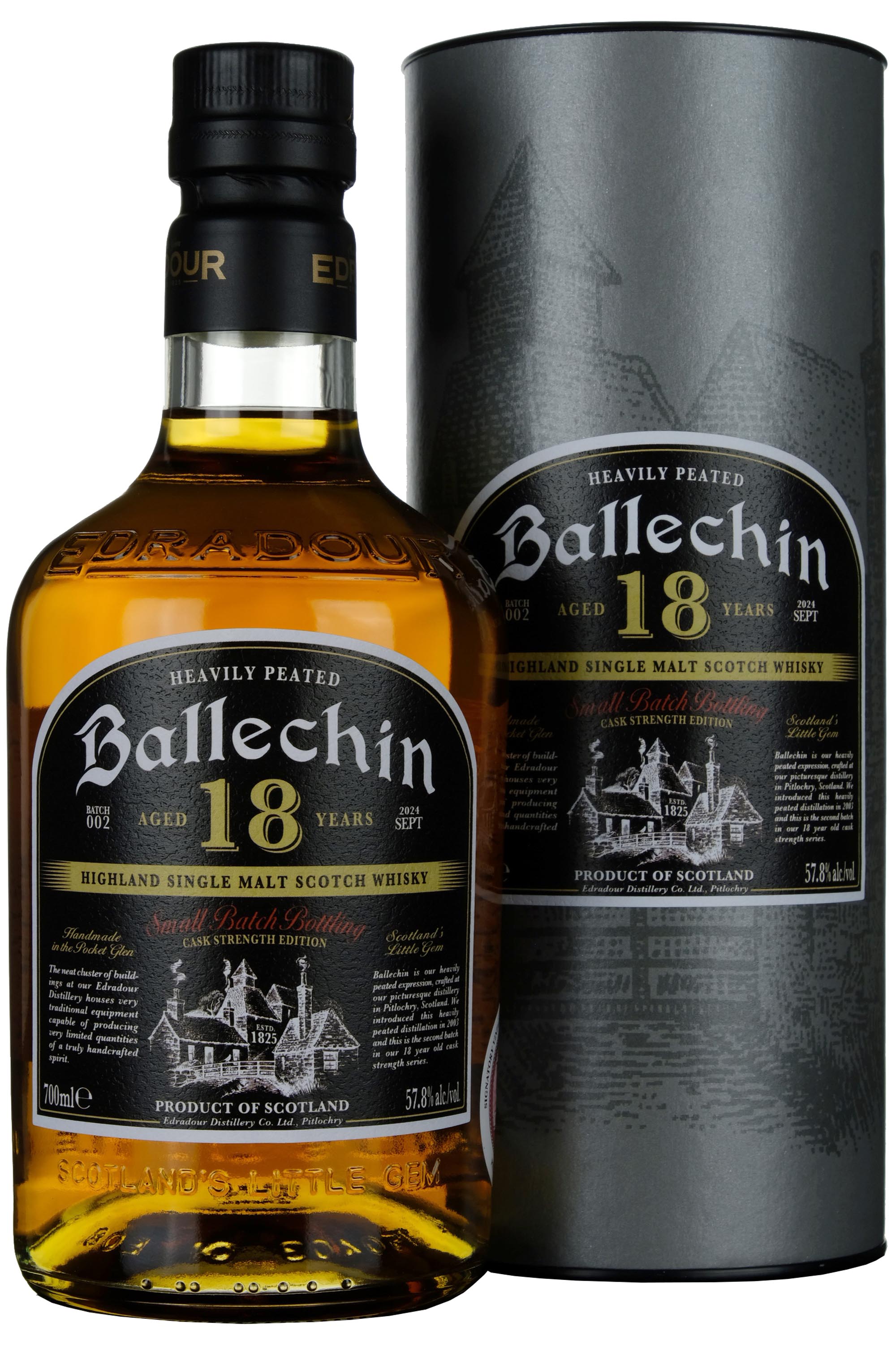 Edradour Ballechin 18 Year Old Cask Strength Batch 002 - Bottled 2024