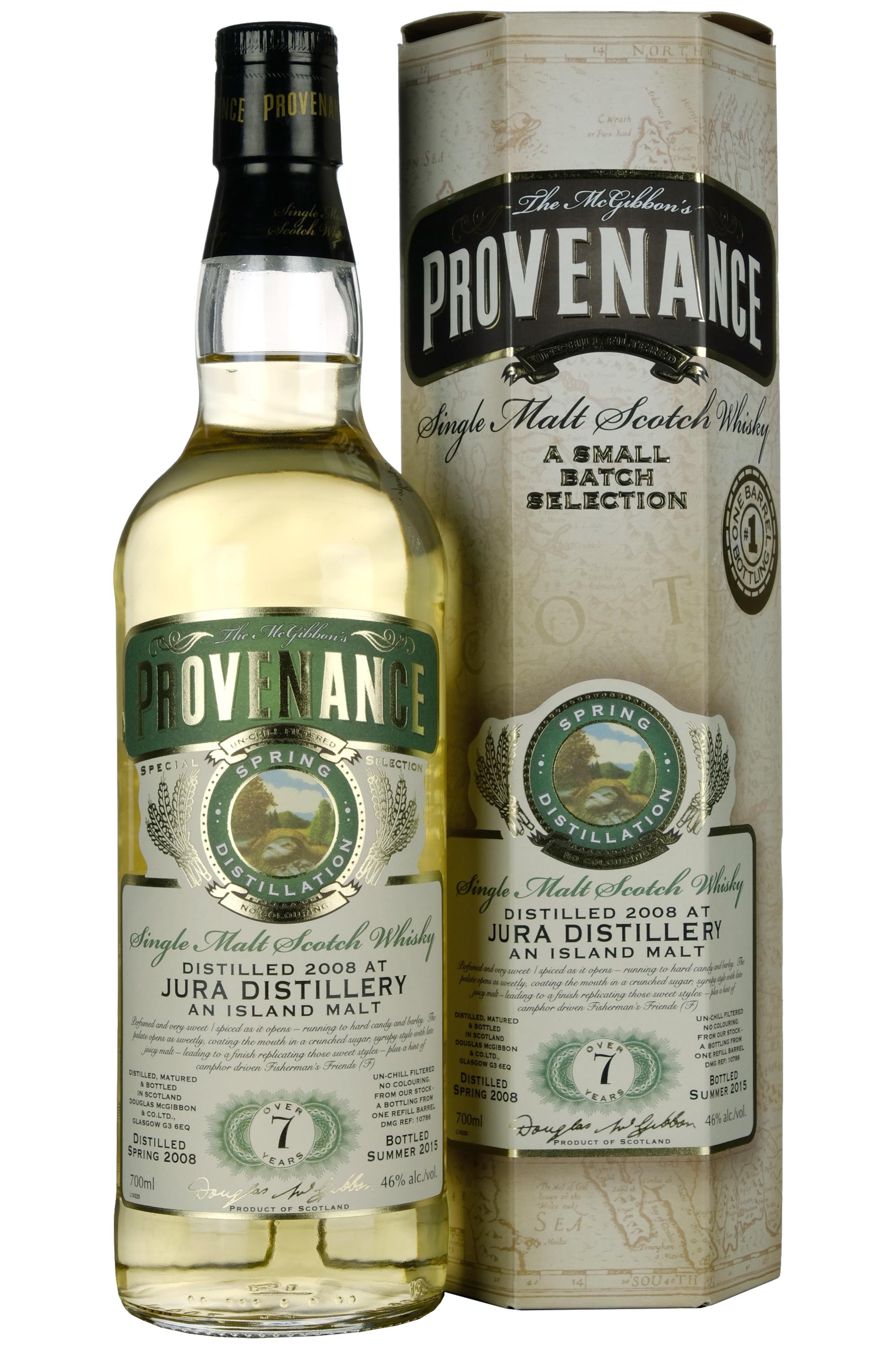 Jura 2008-2015 | 7 Year Old Douglas Laing Provenance Single Cask 10786