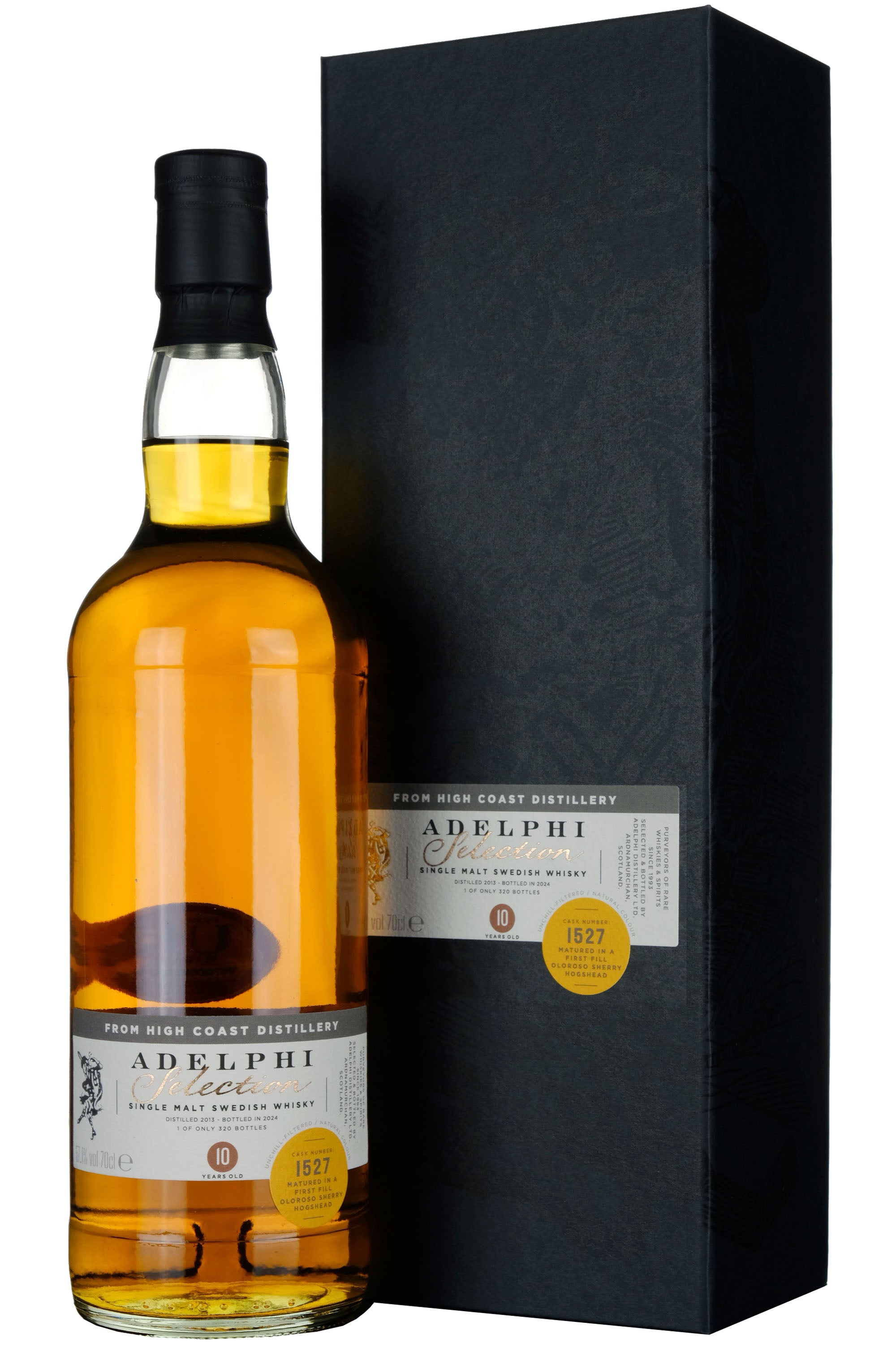 High Coast 2013-2024 | 10 Year Old Adelphi Selection Single Cask 1527