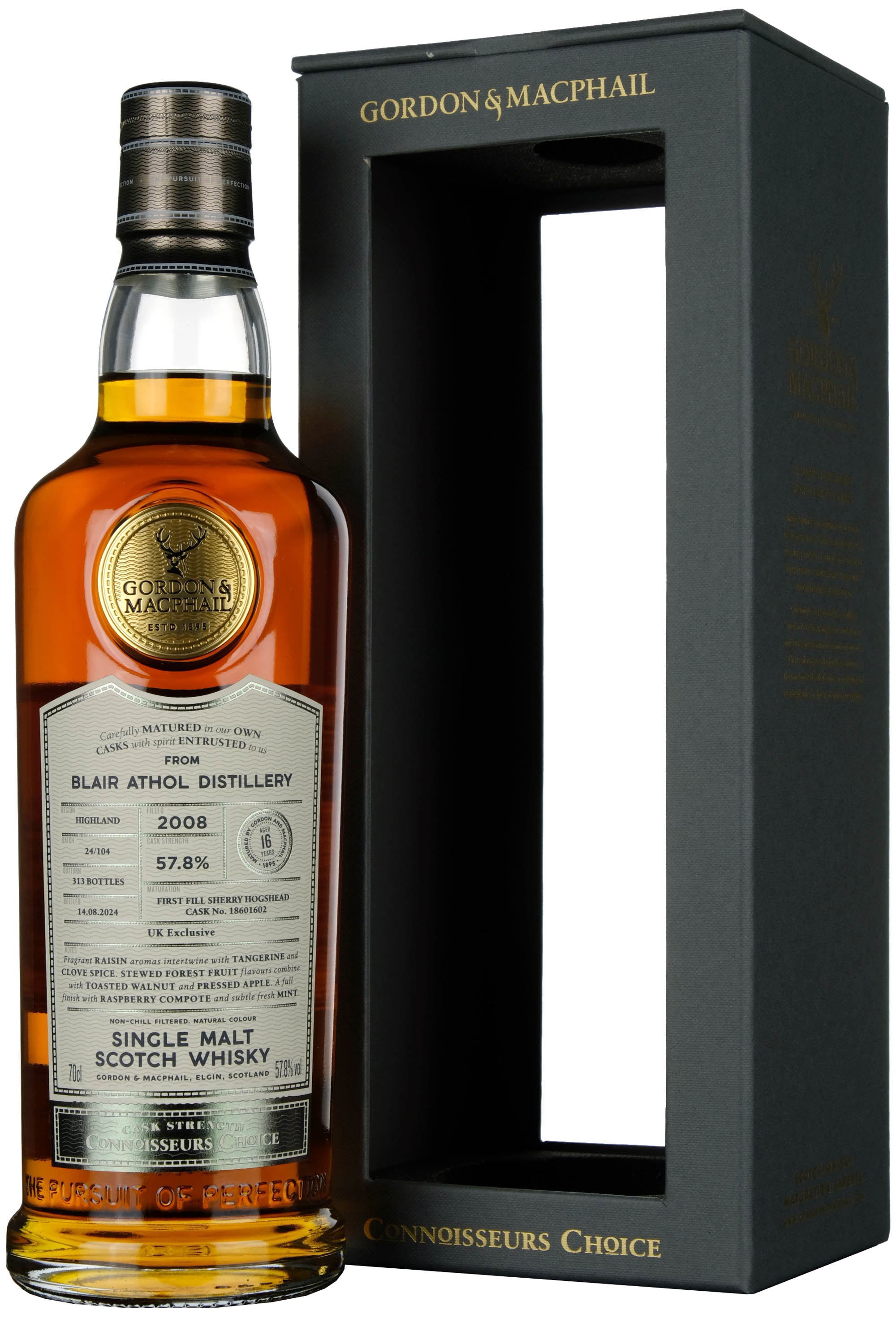 Blair Athol 2008-2024 | 16 Year Old Gordon & MacPhail Connoisseurs Choice Single Cask 18601602