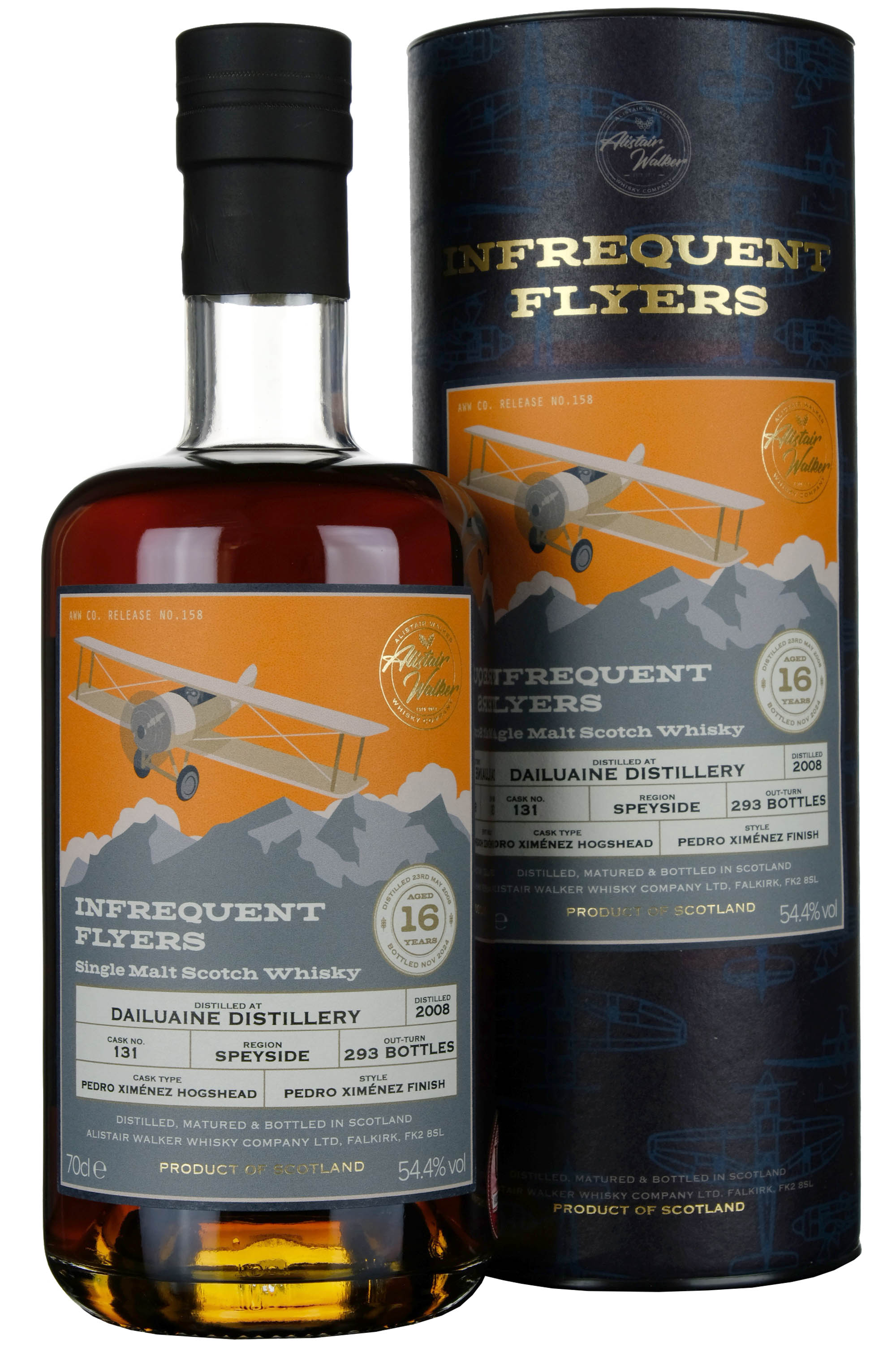 Dailuaine 2008-2024 | 16 Year Old Infrequent Flyers Single Cask 131