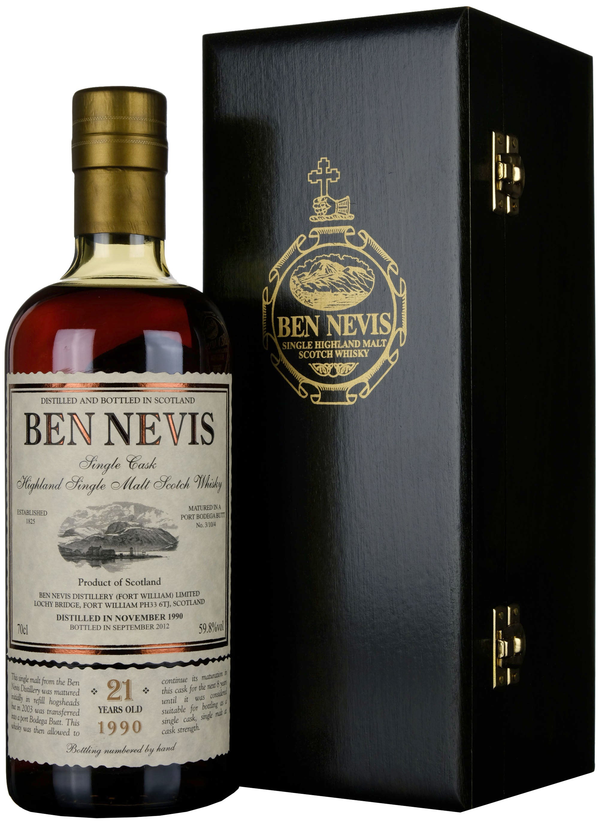 Ben Nevis 1990-2012 | 21 Year Old Single Cask 3/10/4