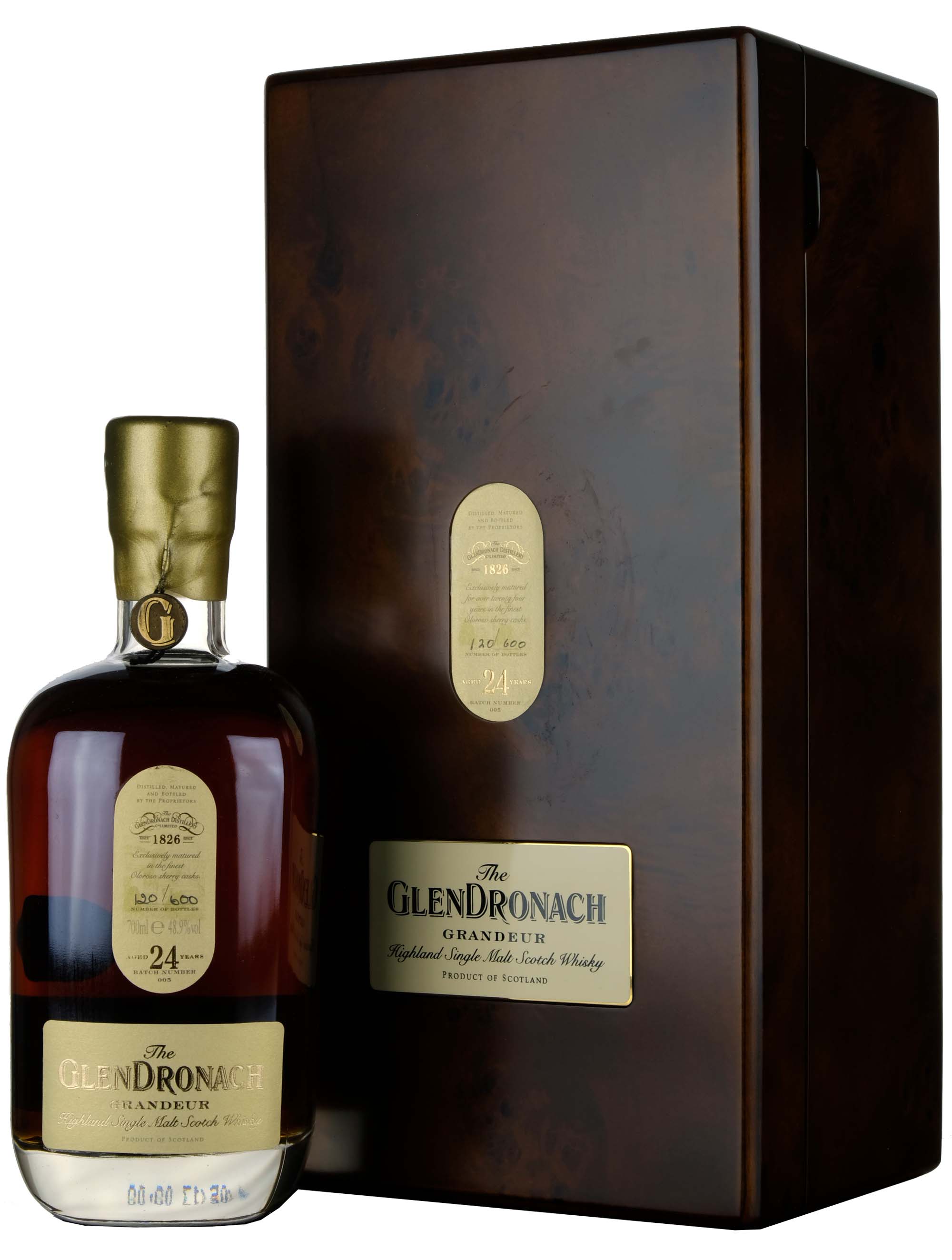 Glendronach 24 Year Old Grandeur Batch 5 Bottled 2014