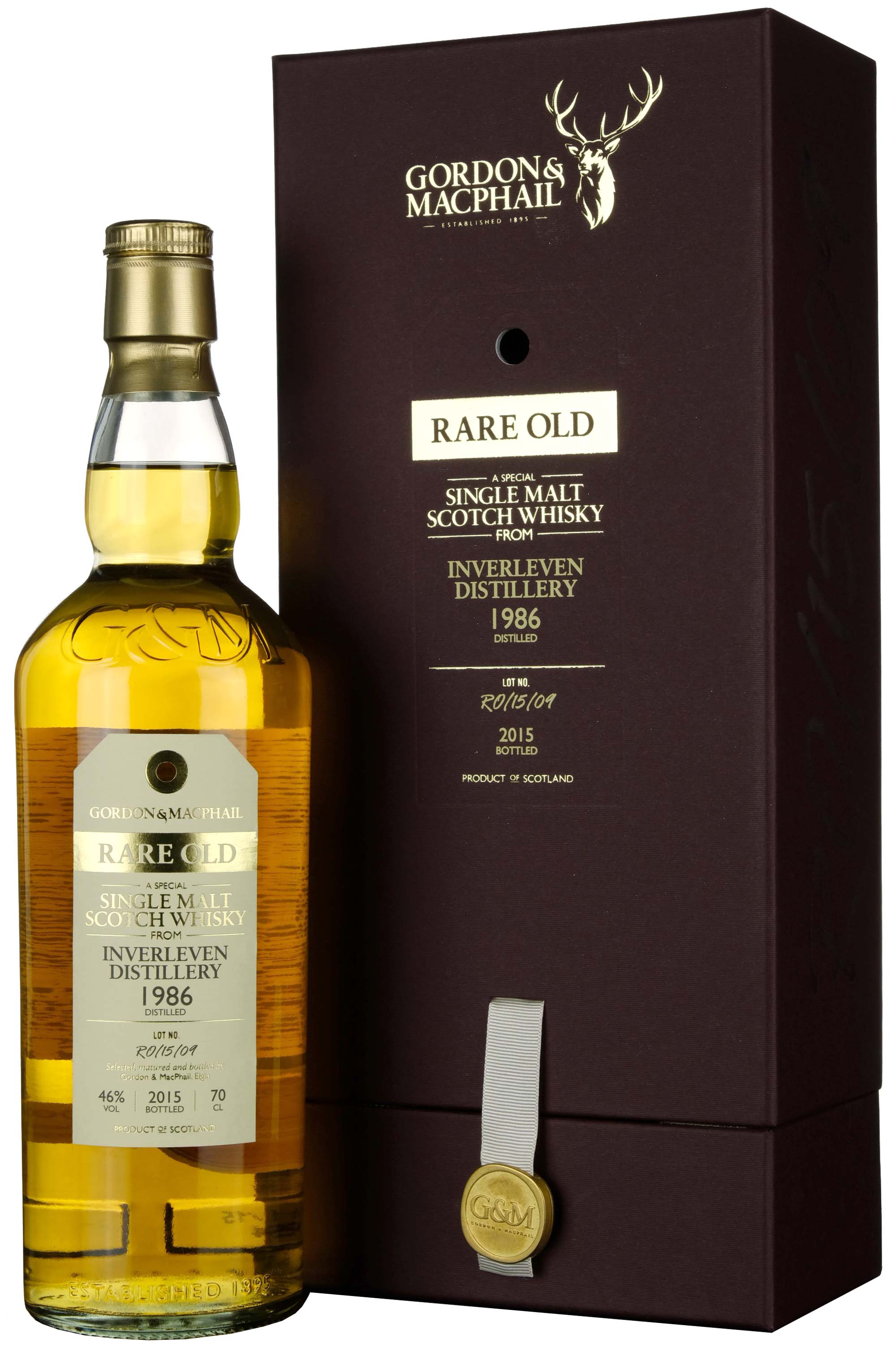 Inverleven 1986-2015 Gordon & MacPhail Rare Old RO/15/09