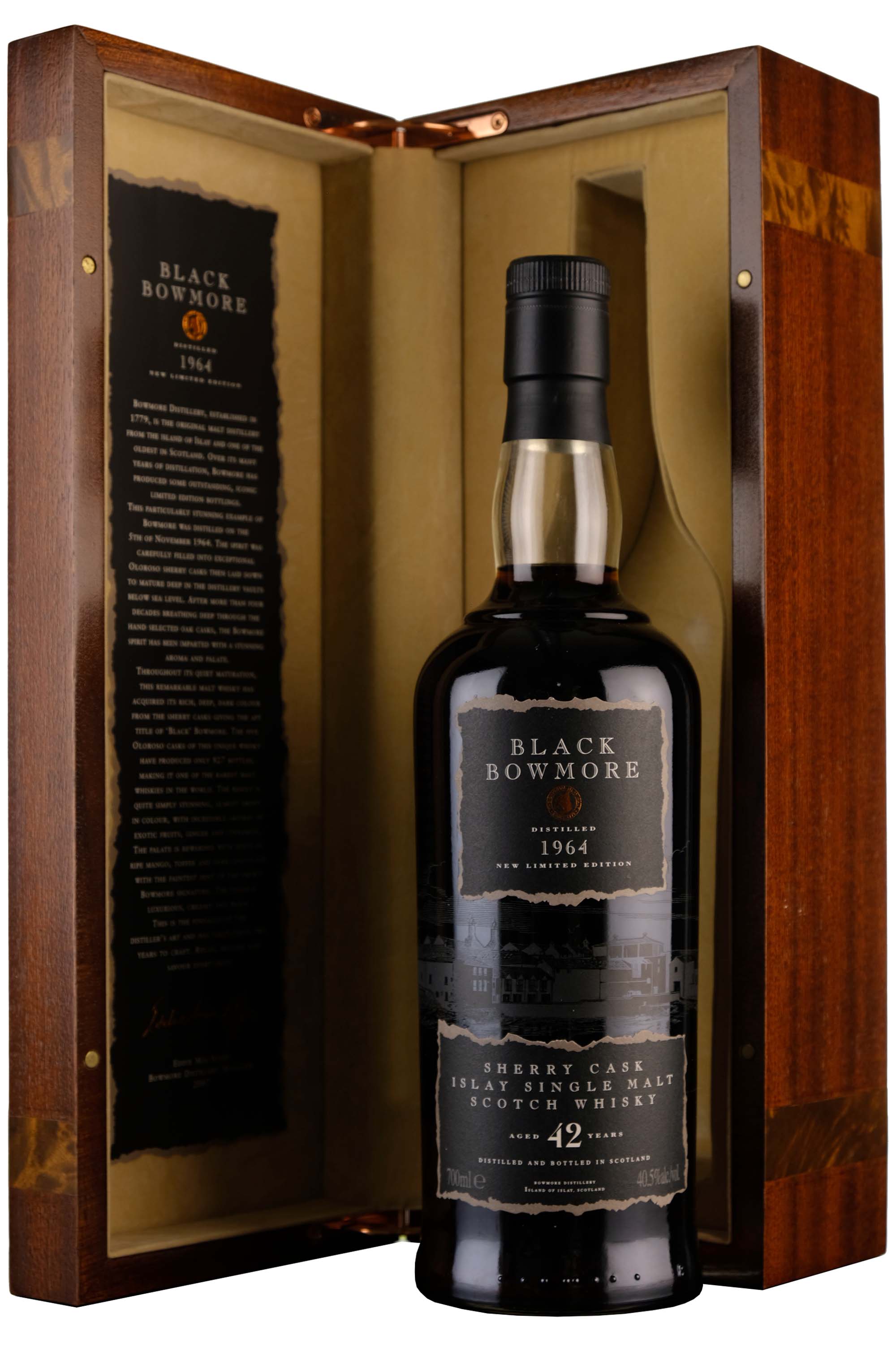 Black Bowmore 1964 42 Year Old Trilogy Series- Whisky Online