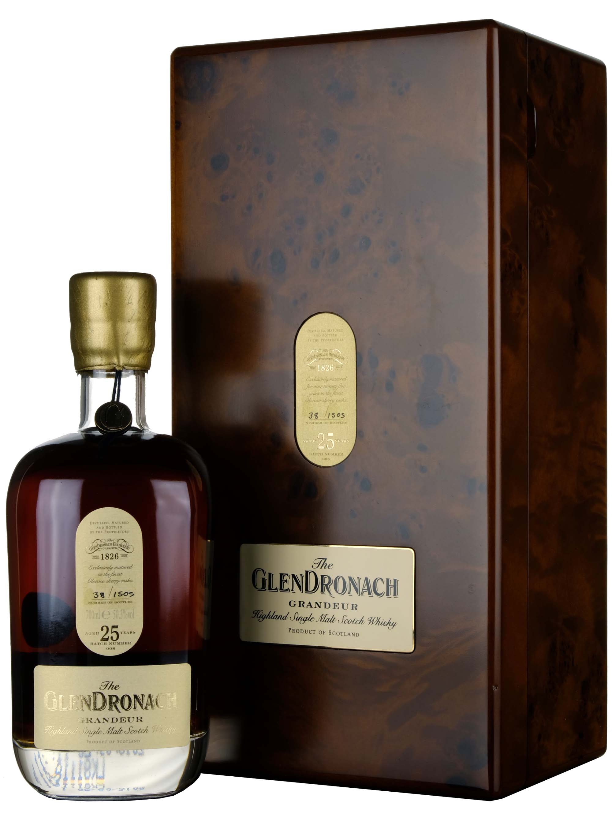 Glendronach 25 Year Old Grandeur Batch 8 Bottled 2016