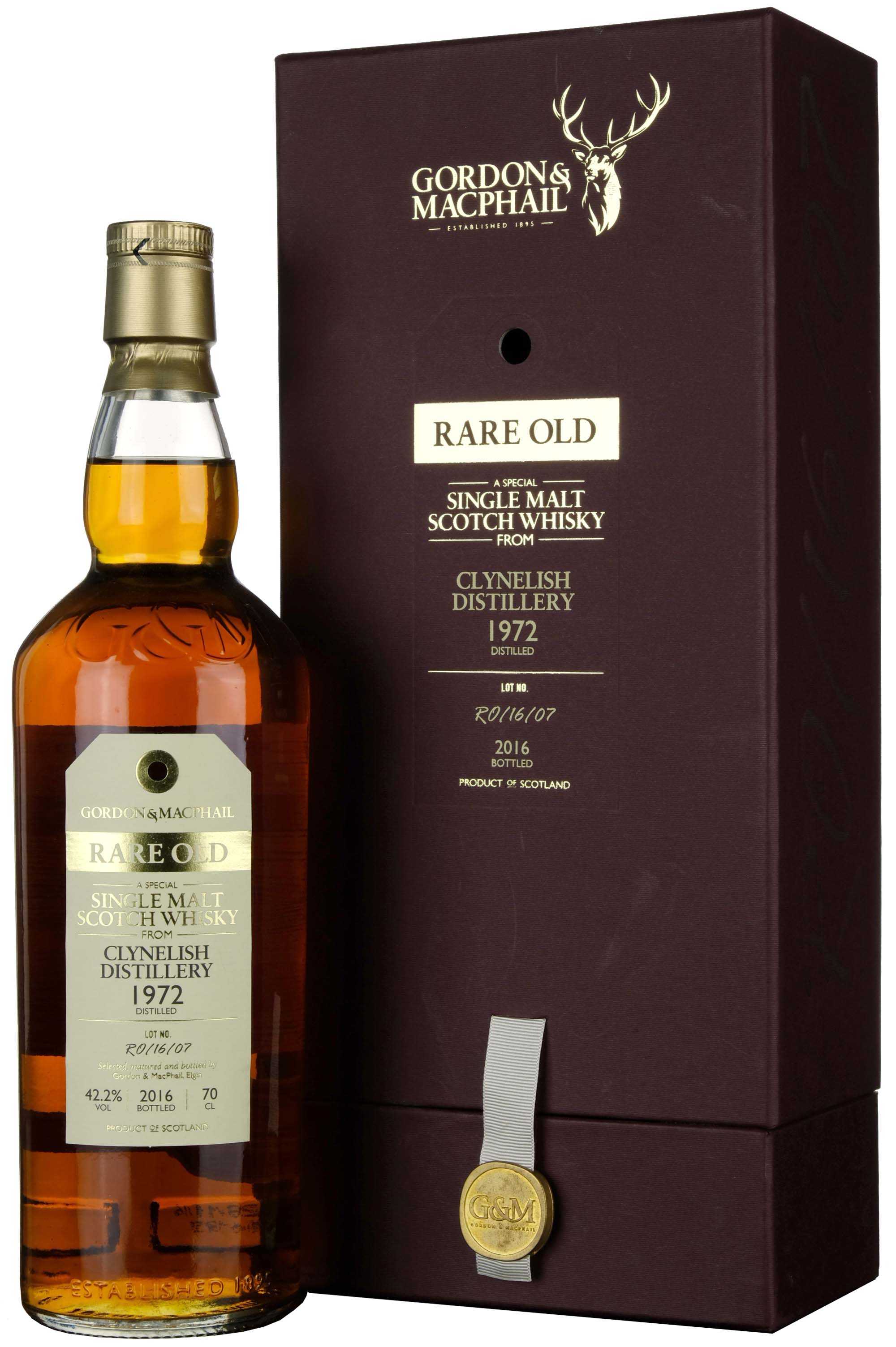 Clynelish 1972-2016 Gordon & MacPhail Rare Old Lot RO/16/07