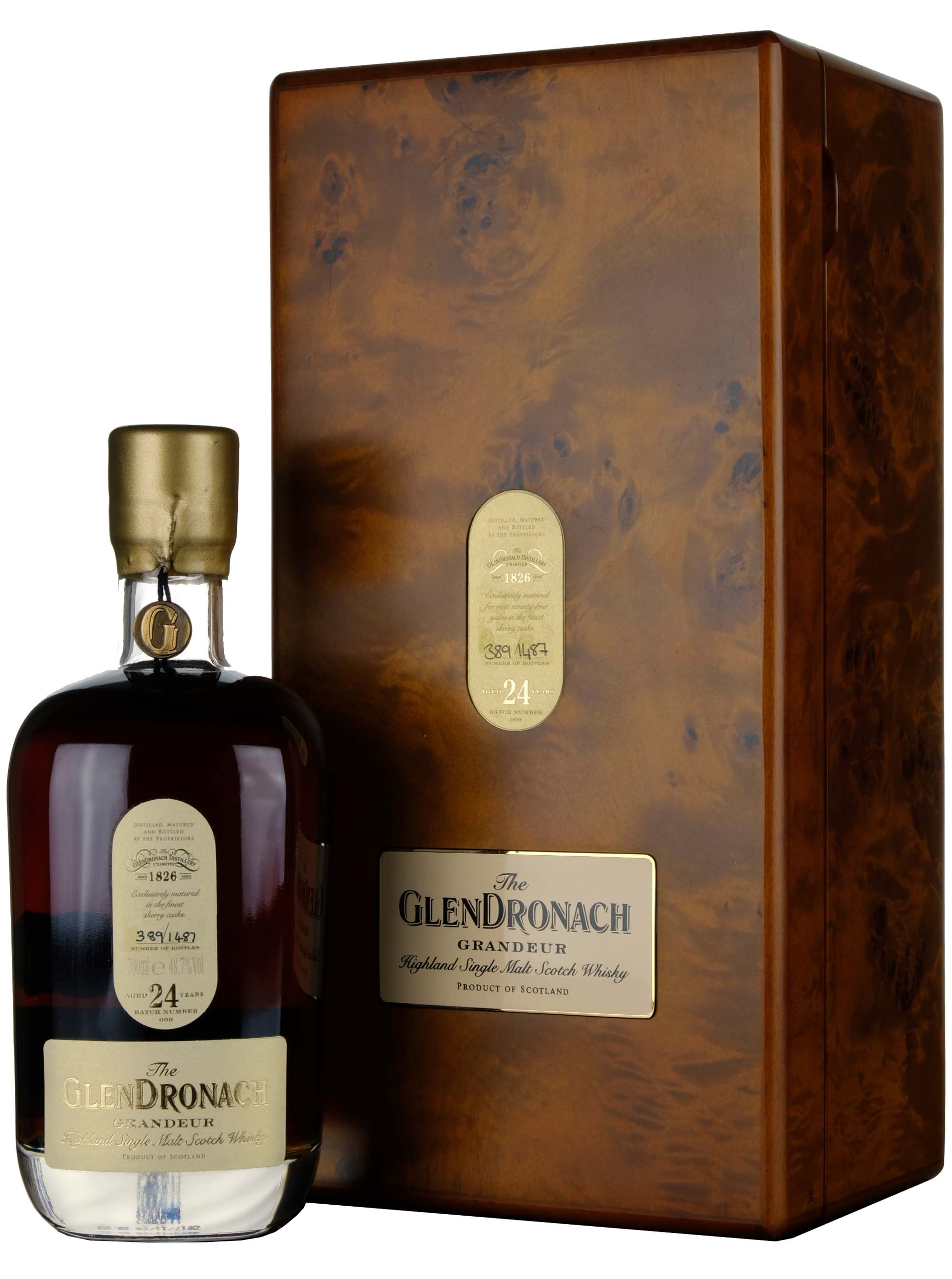 Glendronach 24 Year Old Grandeur Batch 9 Bottled 2018