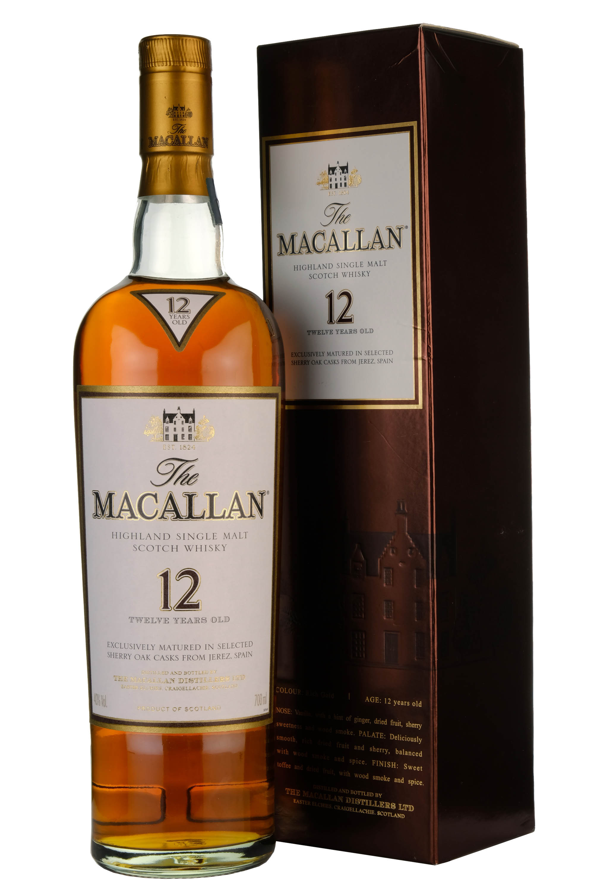 Macallan 12 Year Old Sherry Cask Mid 2000s