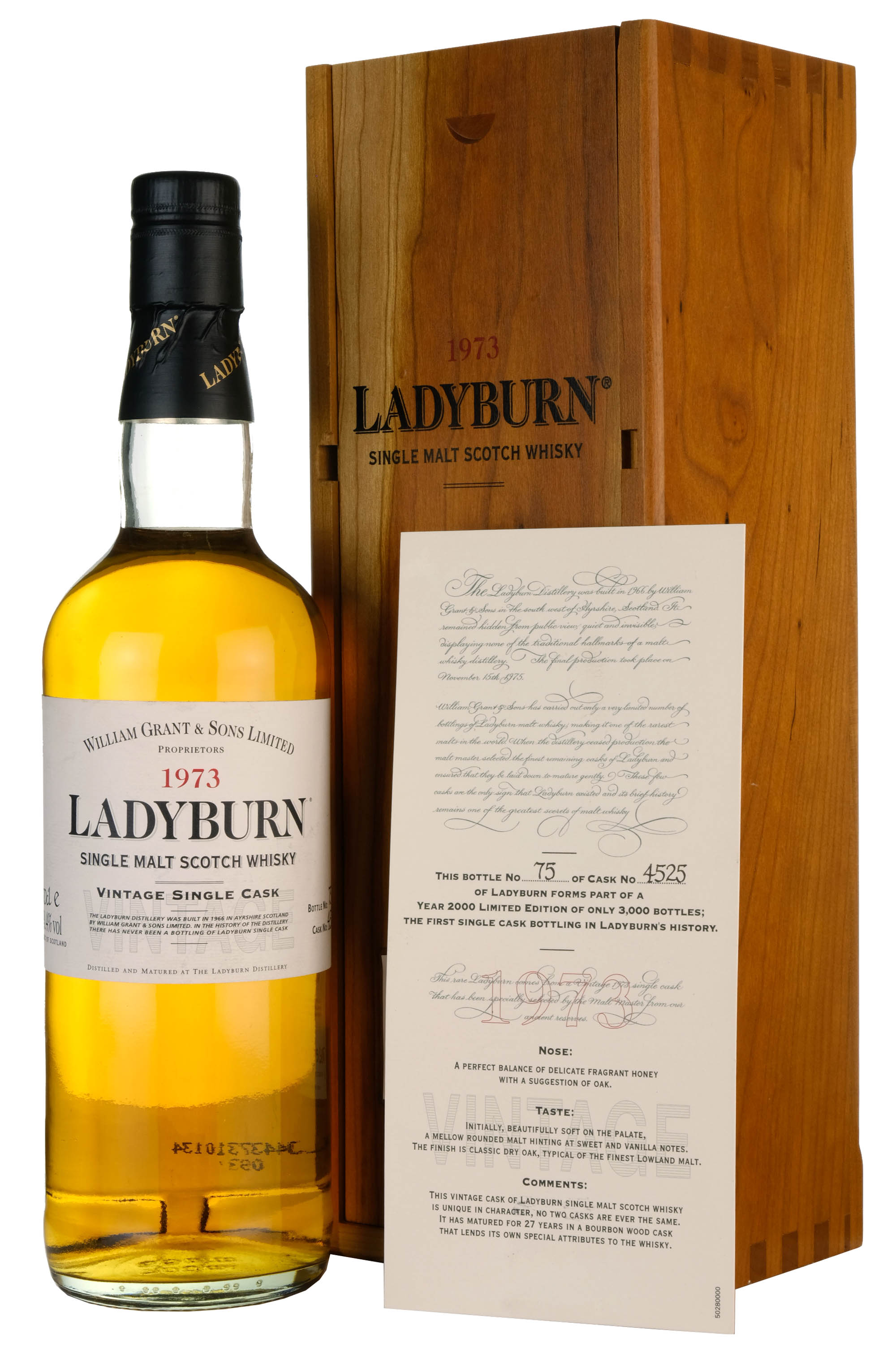 Ladyburn 1973-2000 | 27 Year Old Single Cask 4525