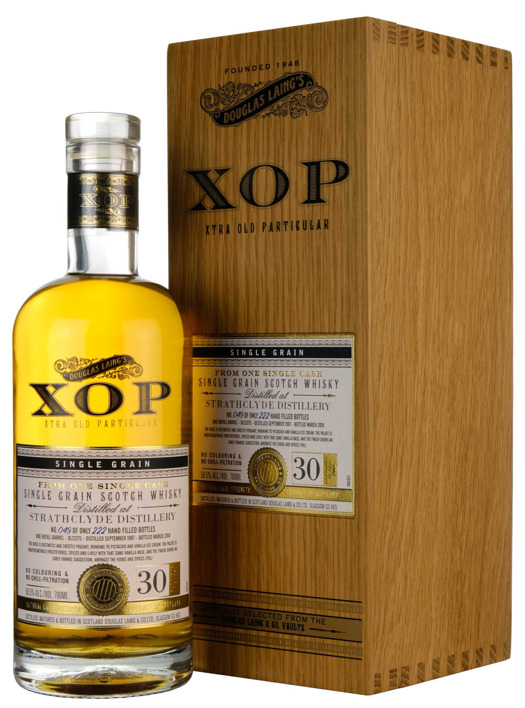 Strathclyde 1987 30 Year Old XOP Cask 12375 - Whisky-Online Shop