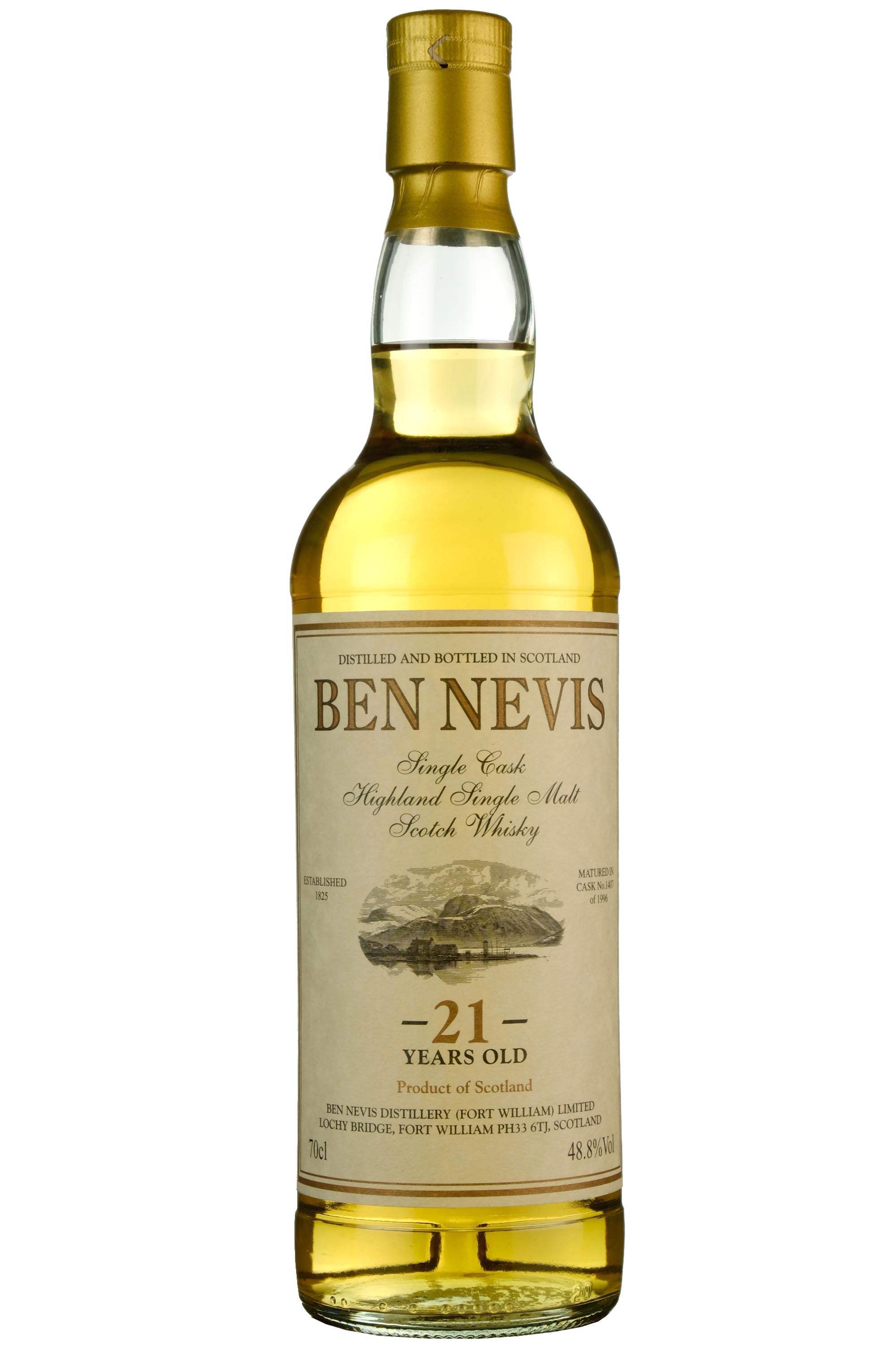Ben Nevis 1996-2018 | 21 Year Old Private Single Cask 1407