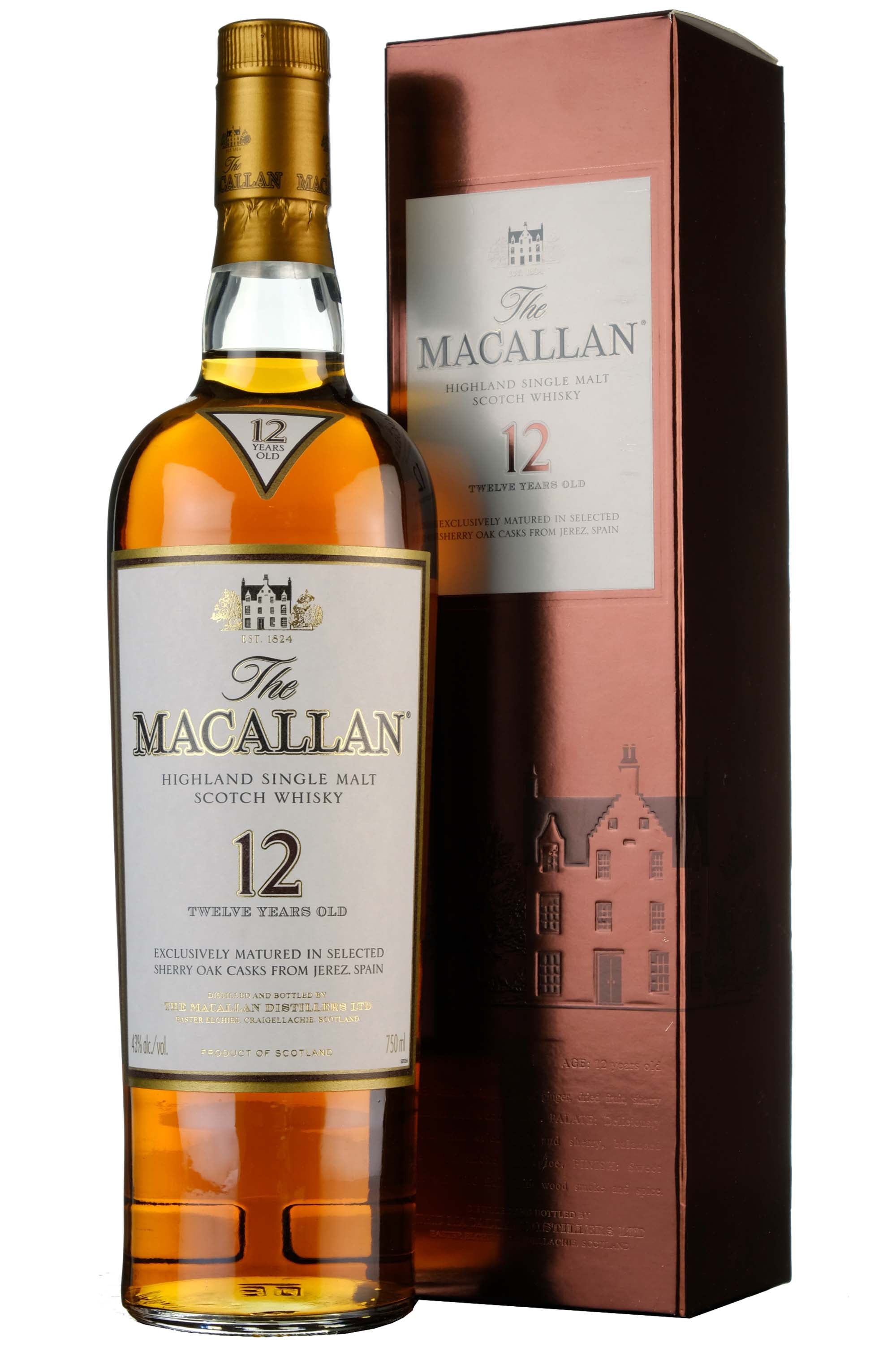 Macallan 12 Year Old Sherry Cask Mid 2000s