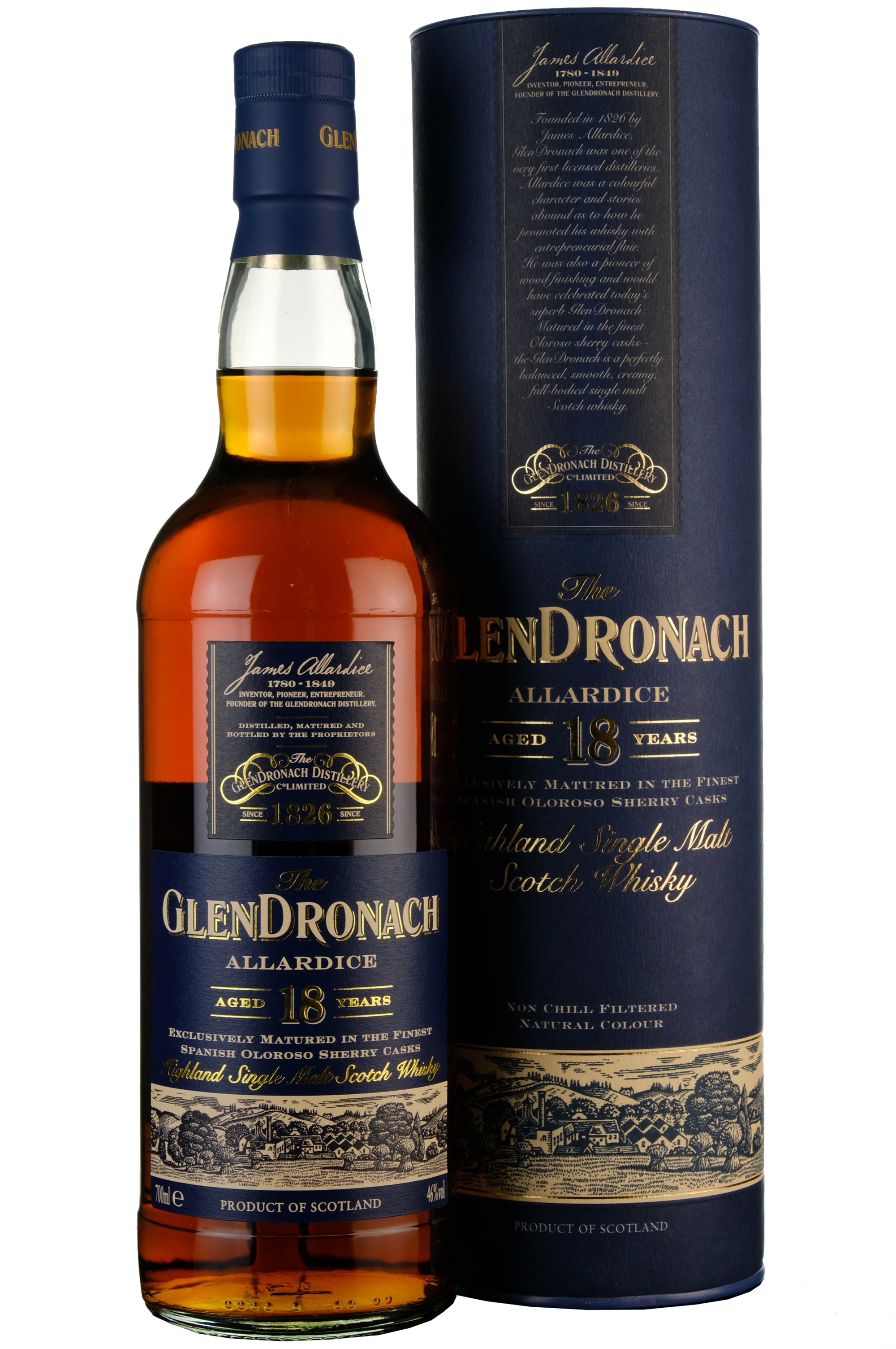 Glendronach 18 Year Old Allardice Bottled 2018