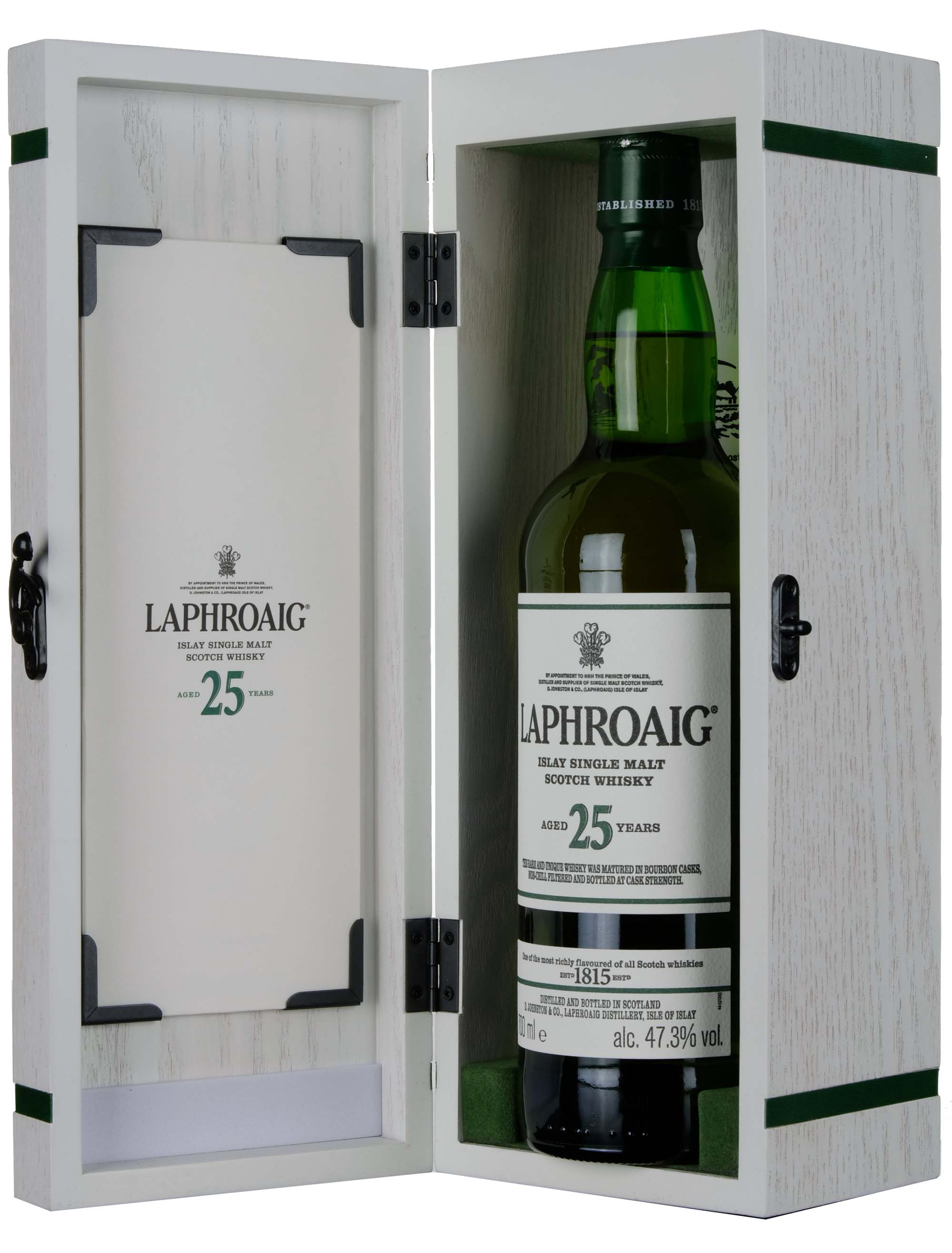 Laphroaig 25 Year Old Cask Strength Bottled 2023