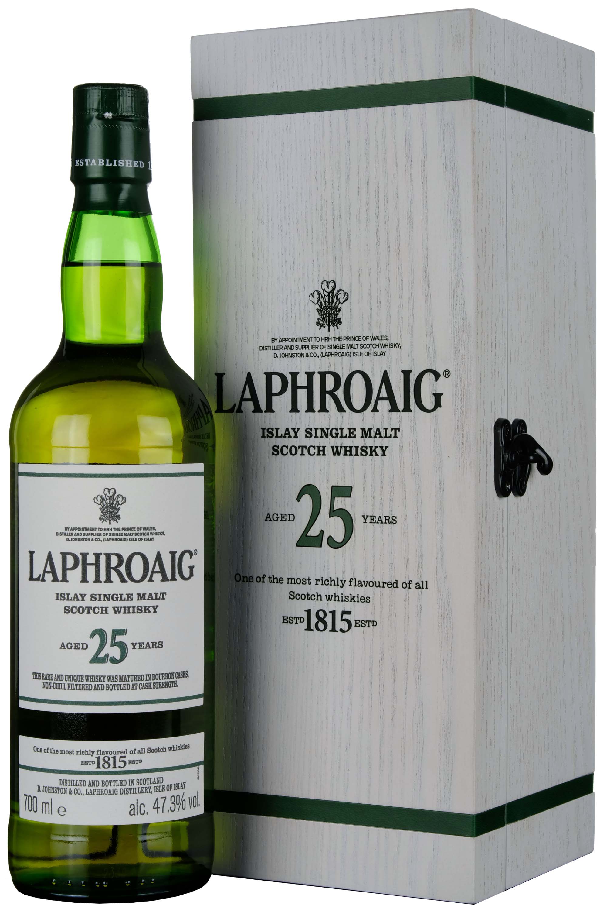 Laphroaig 25 Year Old Cask Strength Bottled 2023