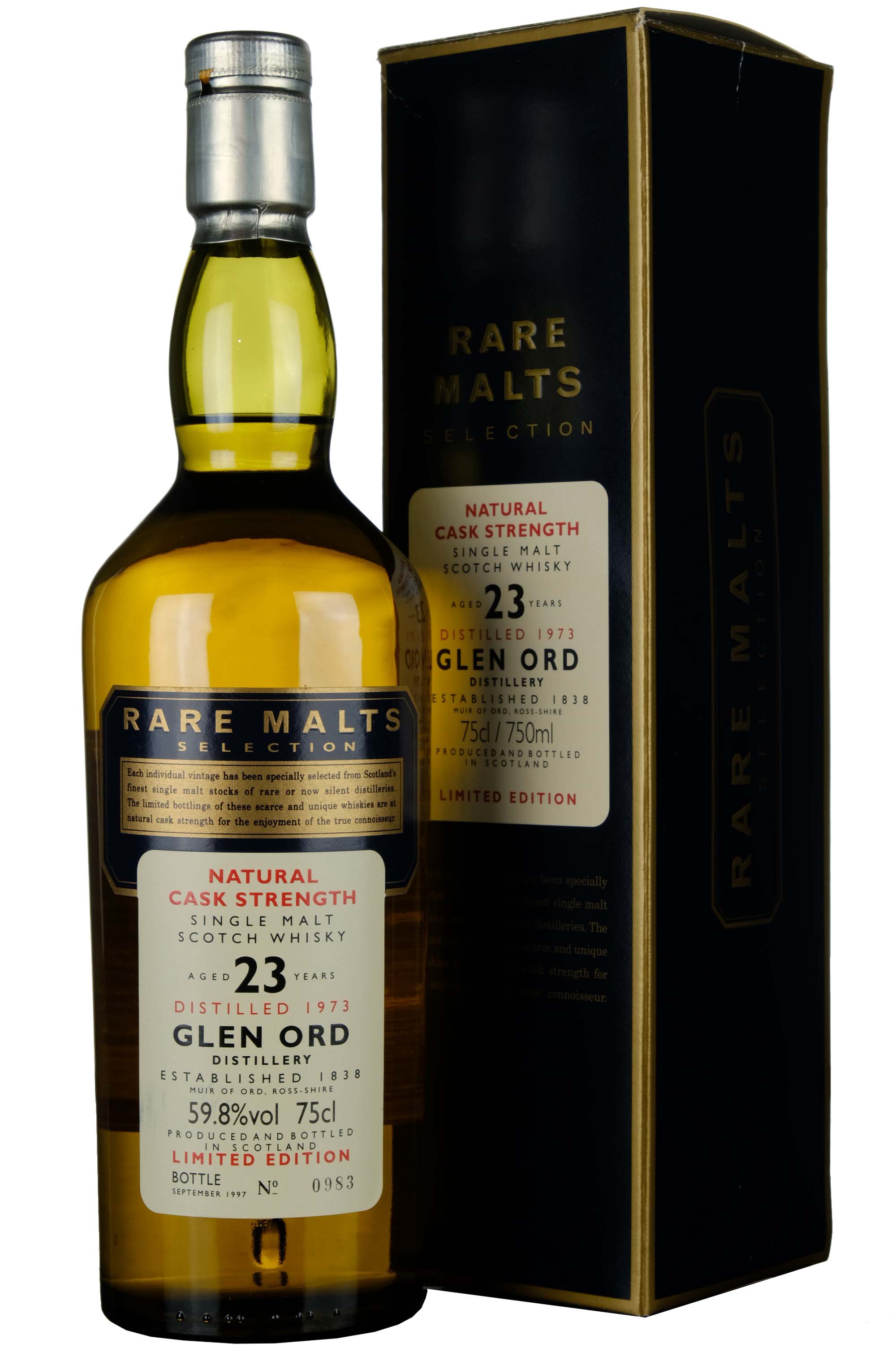 Glen Ord 1973-1997 | 23 Year Old Rare Malts Selection 59.8%