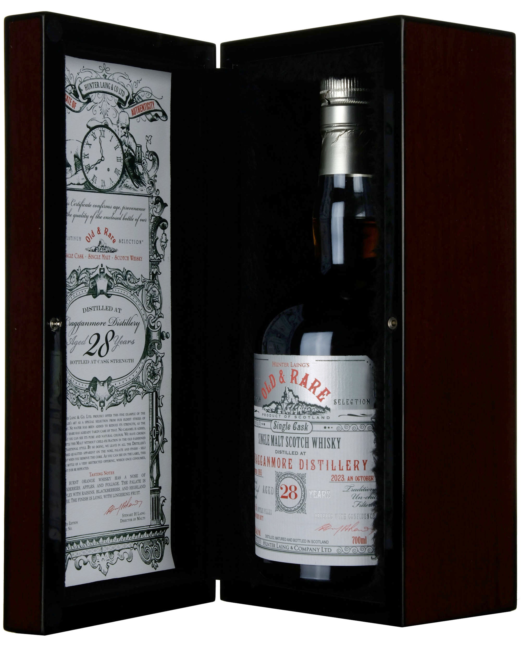 Cragganmore 1995-2023 | 28 Year Old Hunter Laing Old & Rare Platinum Selection Single Cask