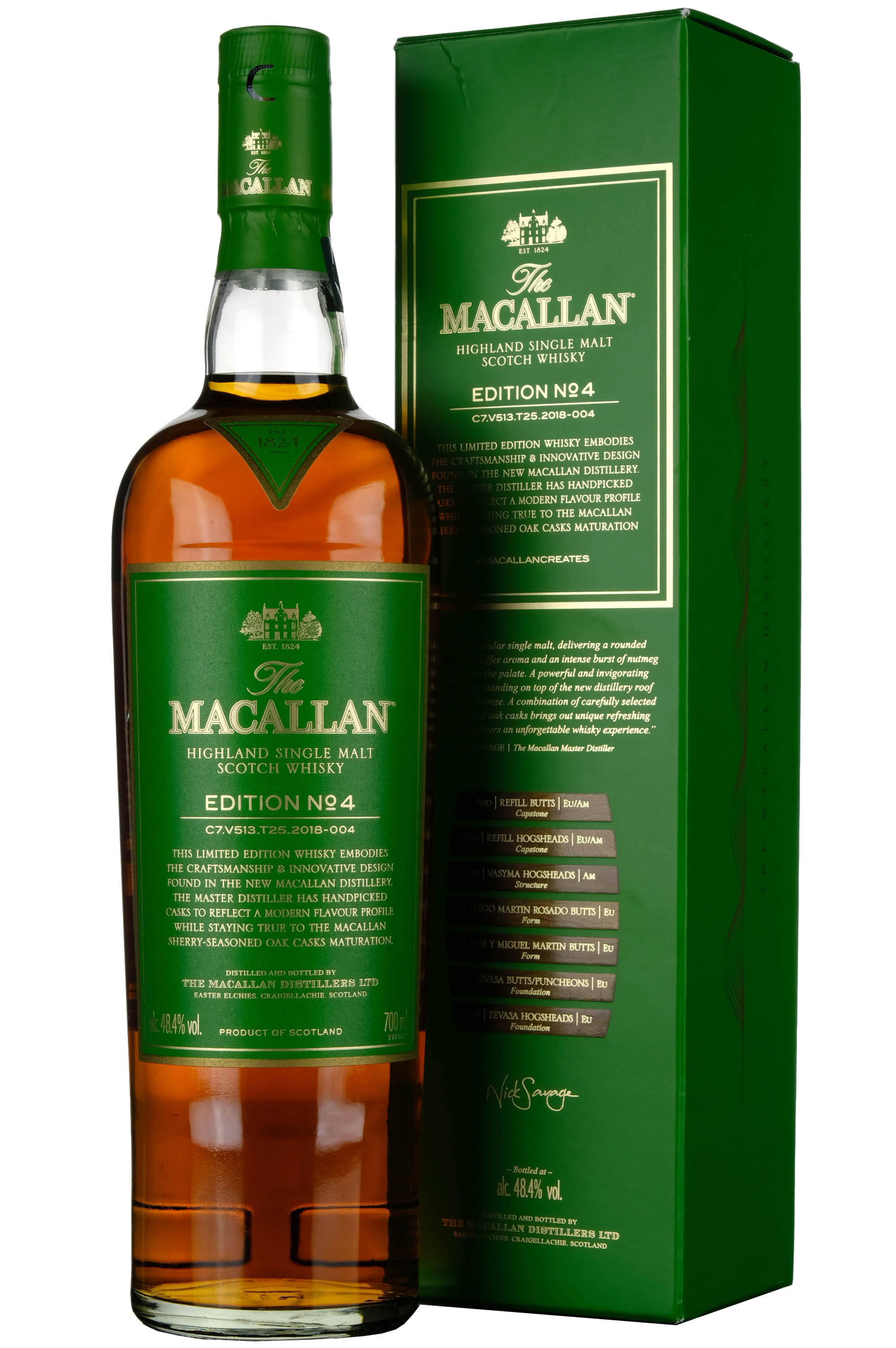 Macallan Edition Number 4 Bottled 2018