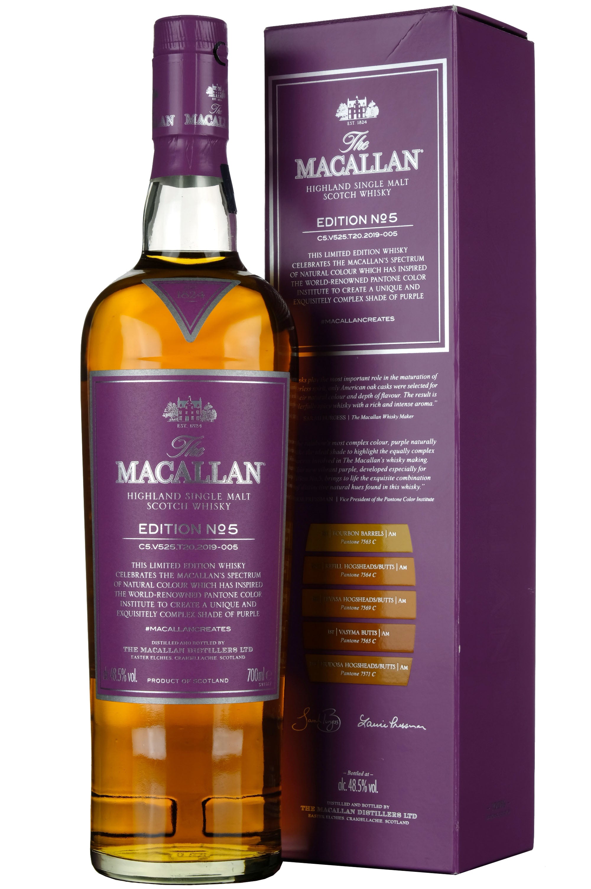 Macallan Edition Number 5 Bottled 2019