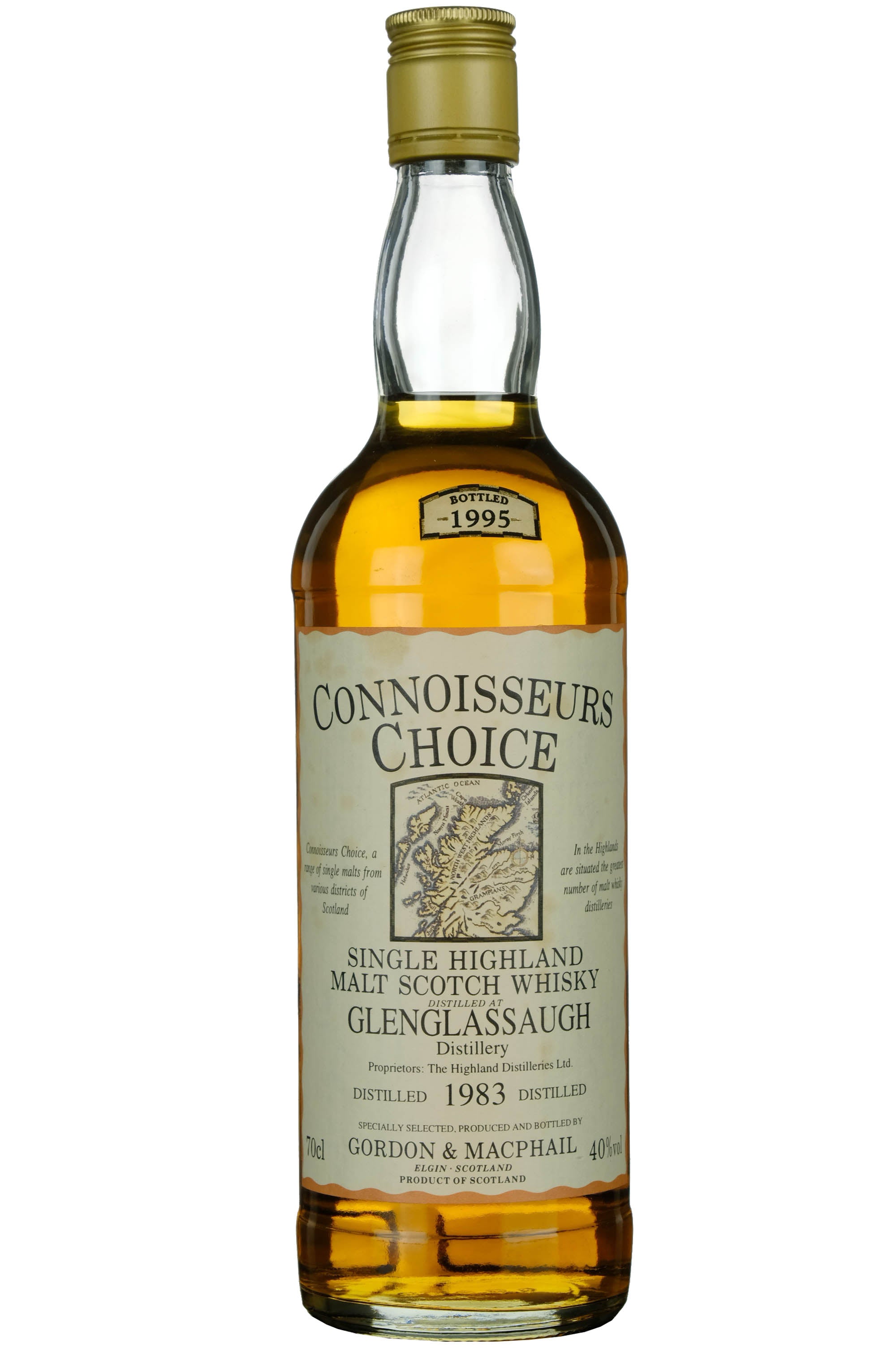 Glenglassaugh 1983-1995 Gordon & MacPhail Connoisseurs Choice