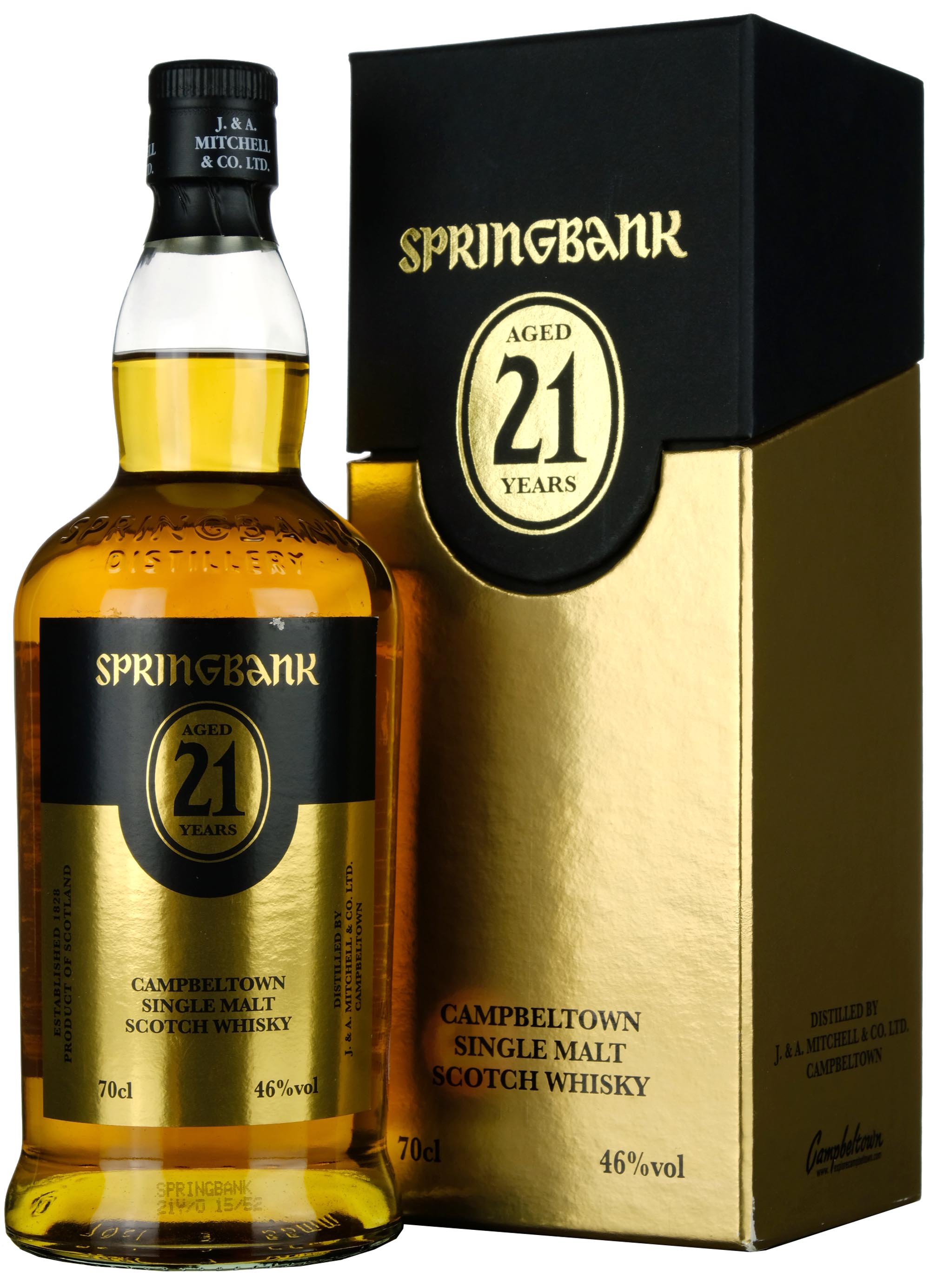 Springbank 21 Year Old Limited Edition Bottled 2015