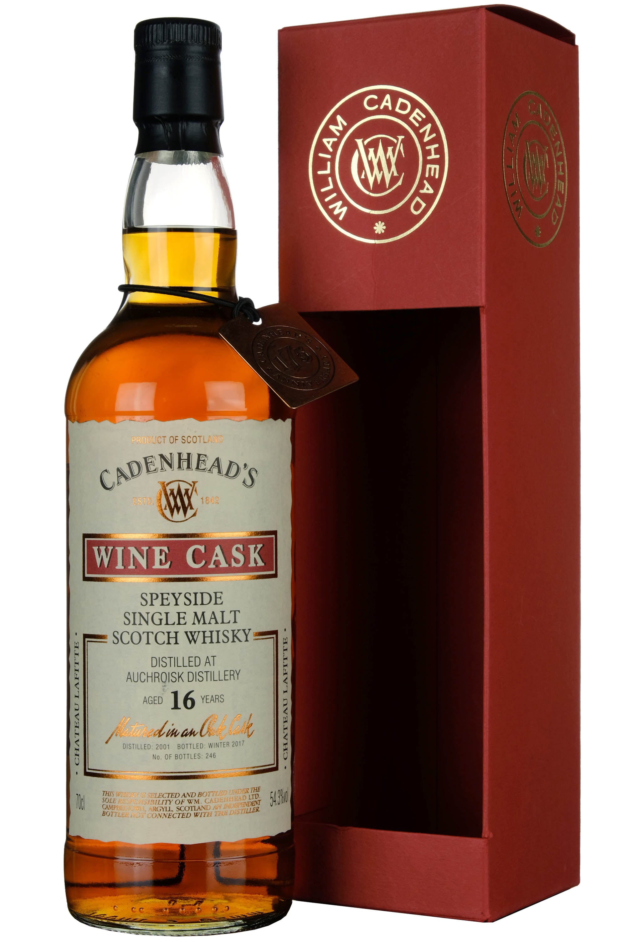 Auchroisk 2001-2017 | 16 Year Old Cadenheads Single Cask