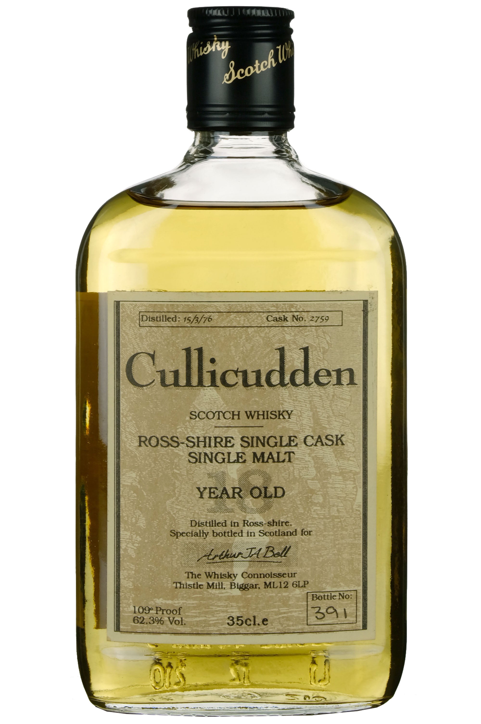 Cullicudden (Dalmore) 1976 | 18 Year Old The Whisky Connoisseur Single Cask 2759