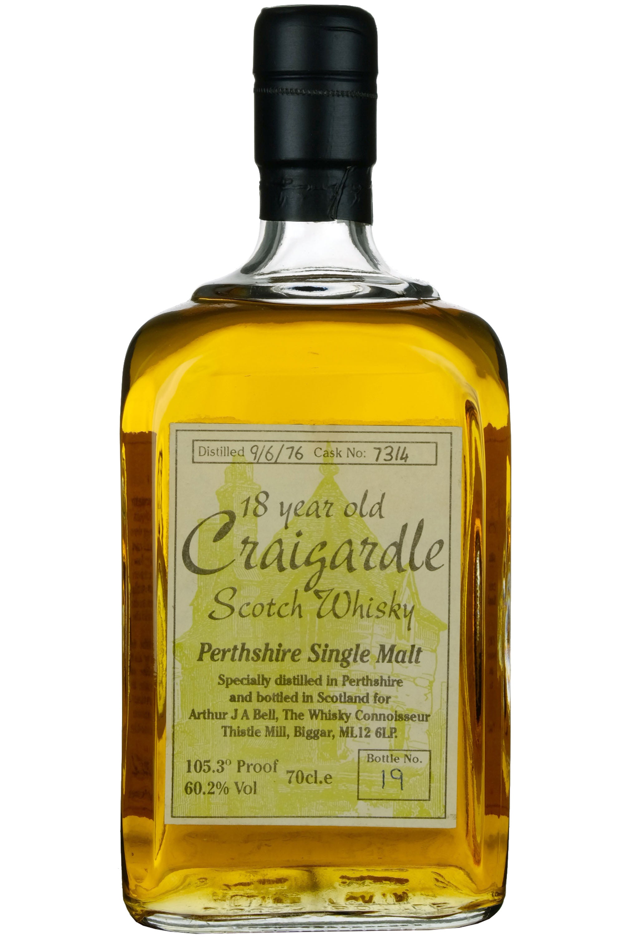 Craigardle (Blair Athol) 1976 | 18 Year Old The Whisky Connoisseur Single Cask 7314