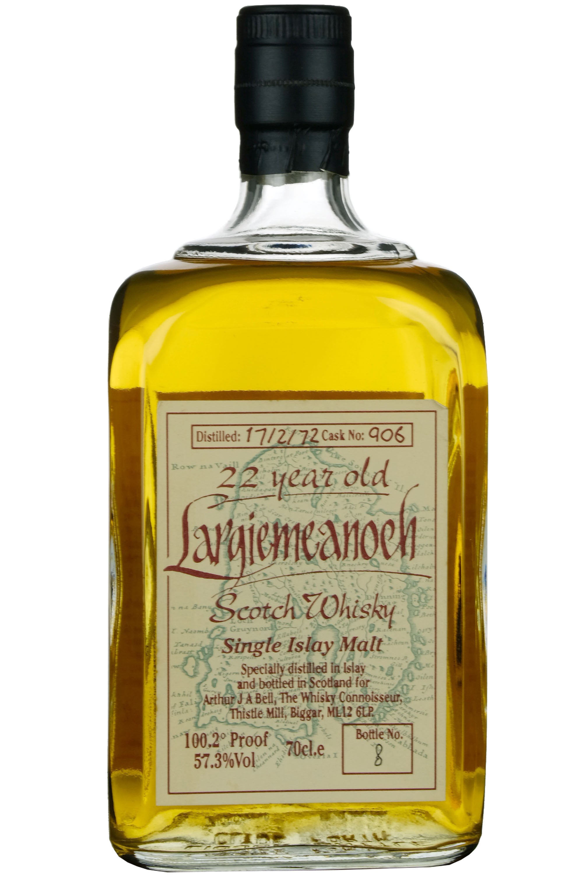 Largiemeanoch (Bowmore) 1972 | 22 Year Old The Whisky Connoisseur Single Cask 906