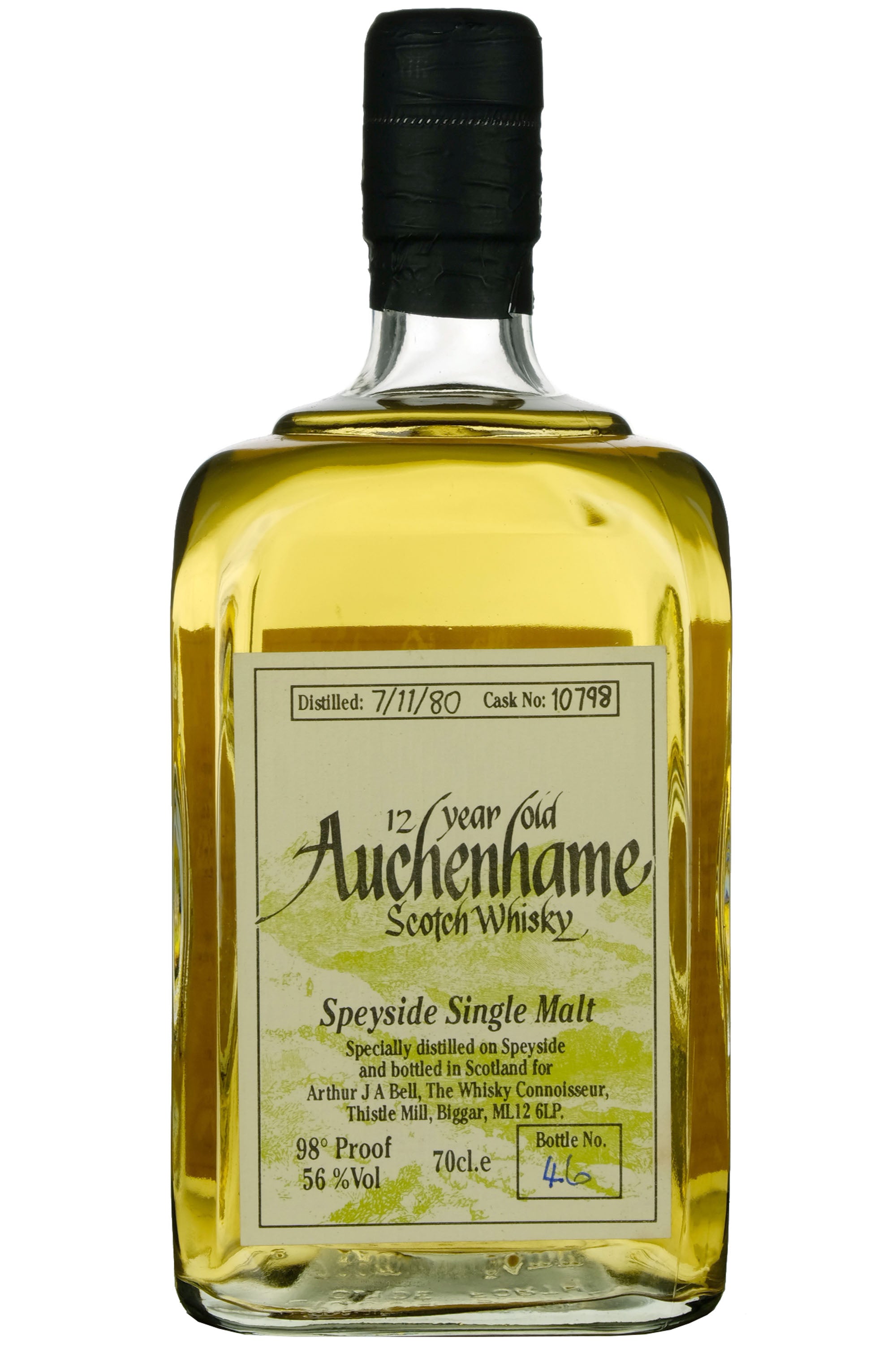 Auchenhame (Tamdhu) 1980 | 12 Year Old The Whisky Connoisseur Single Cask 10798